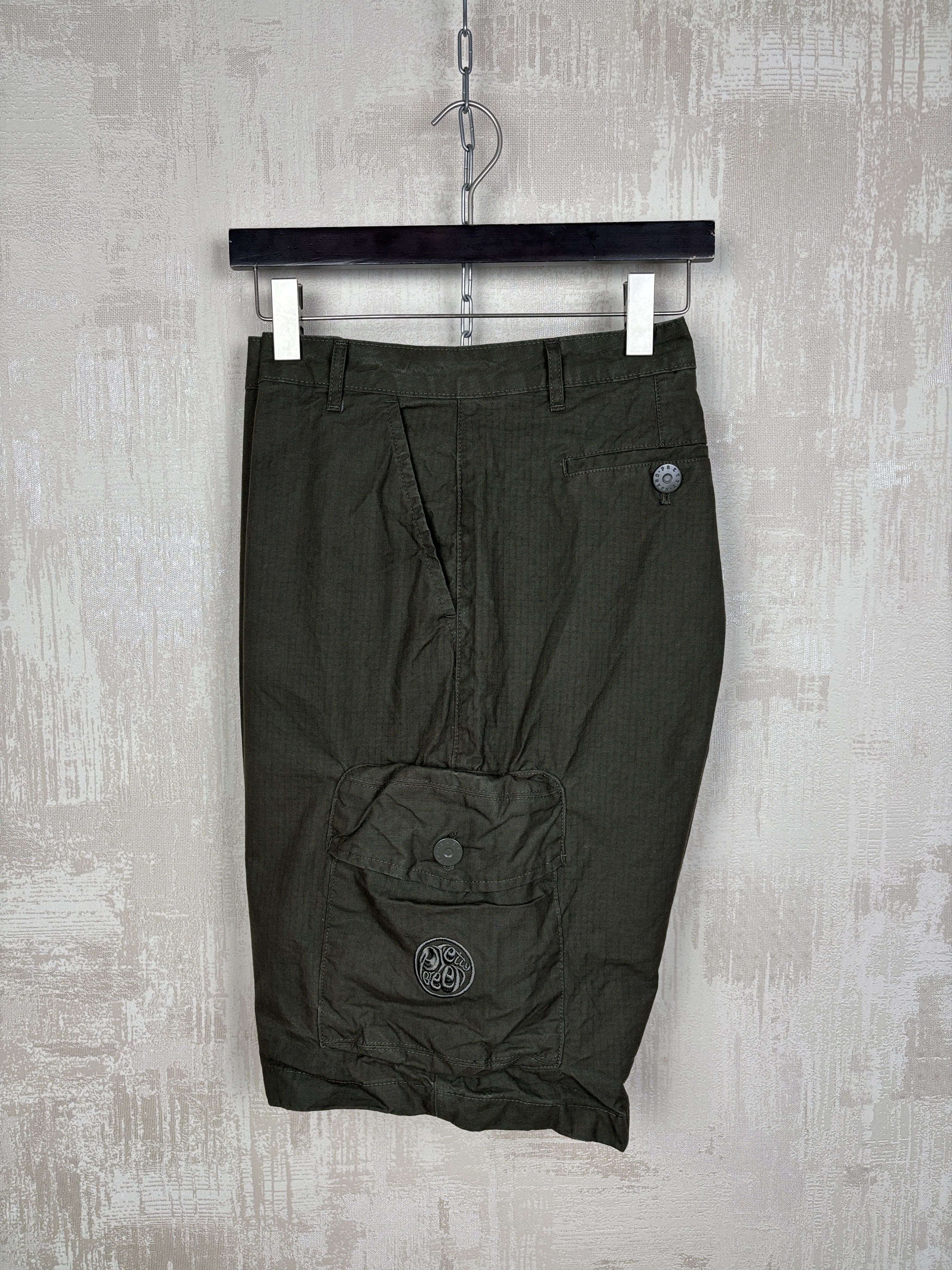 Pretty Green Pretty Green Combat Ripstop Cargo Shorts Khaki 3XL Size US 40 / EU 56 - 7 Thumbnail