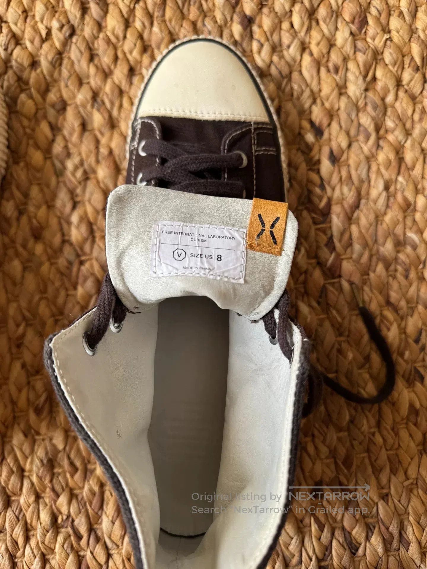 Visvim VISVIM KIEFER HI-FOLK CANVAS HIGH-TOPS. Size US 8 / EU 41 - 5 Thumbnail