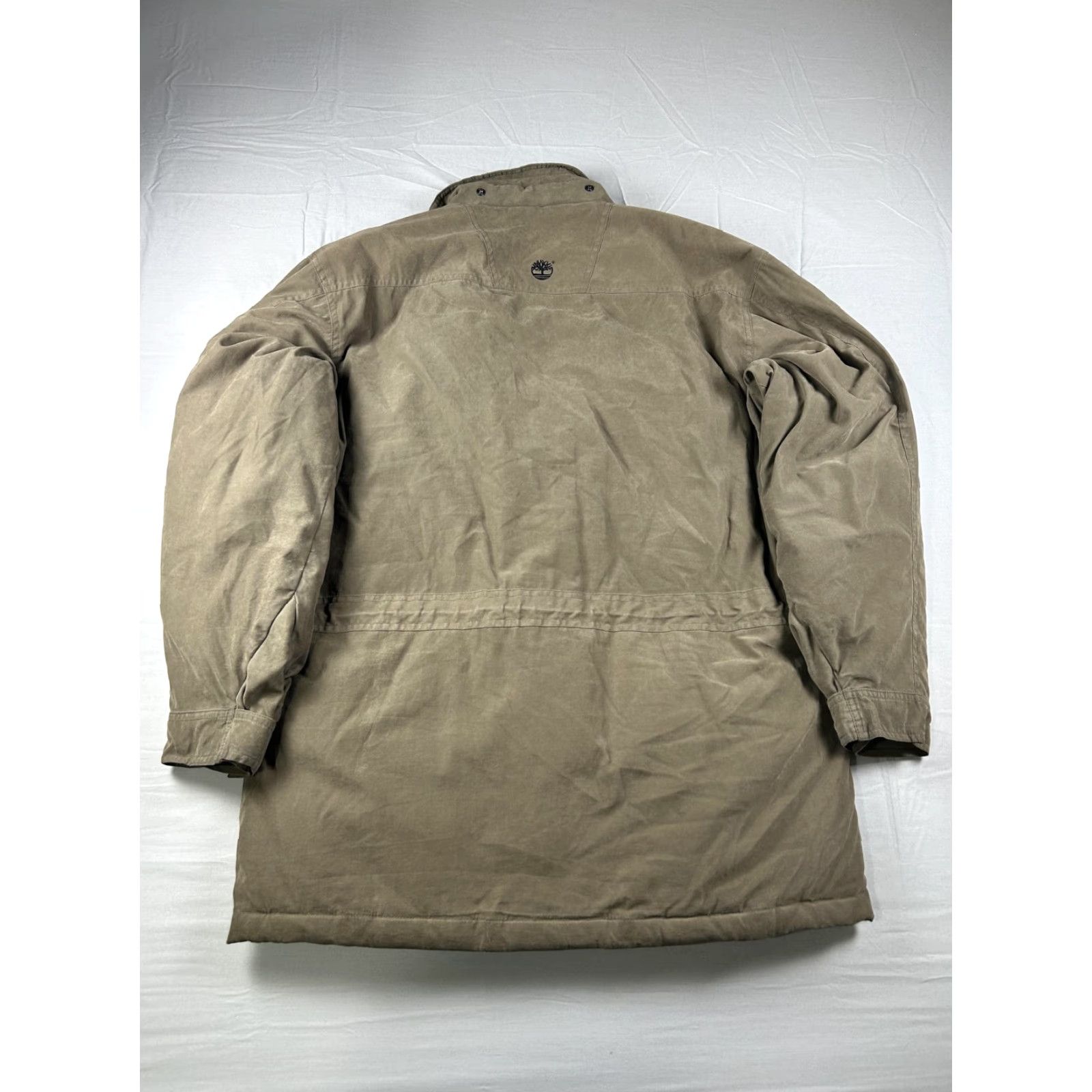 Timberland Timberland Weathergear Coat Mens M Brown Canvas Insulated Parka Workwear Jacket Size US M / EU 48-50 / 2 - 2 Thumbnail