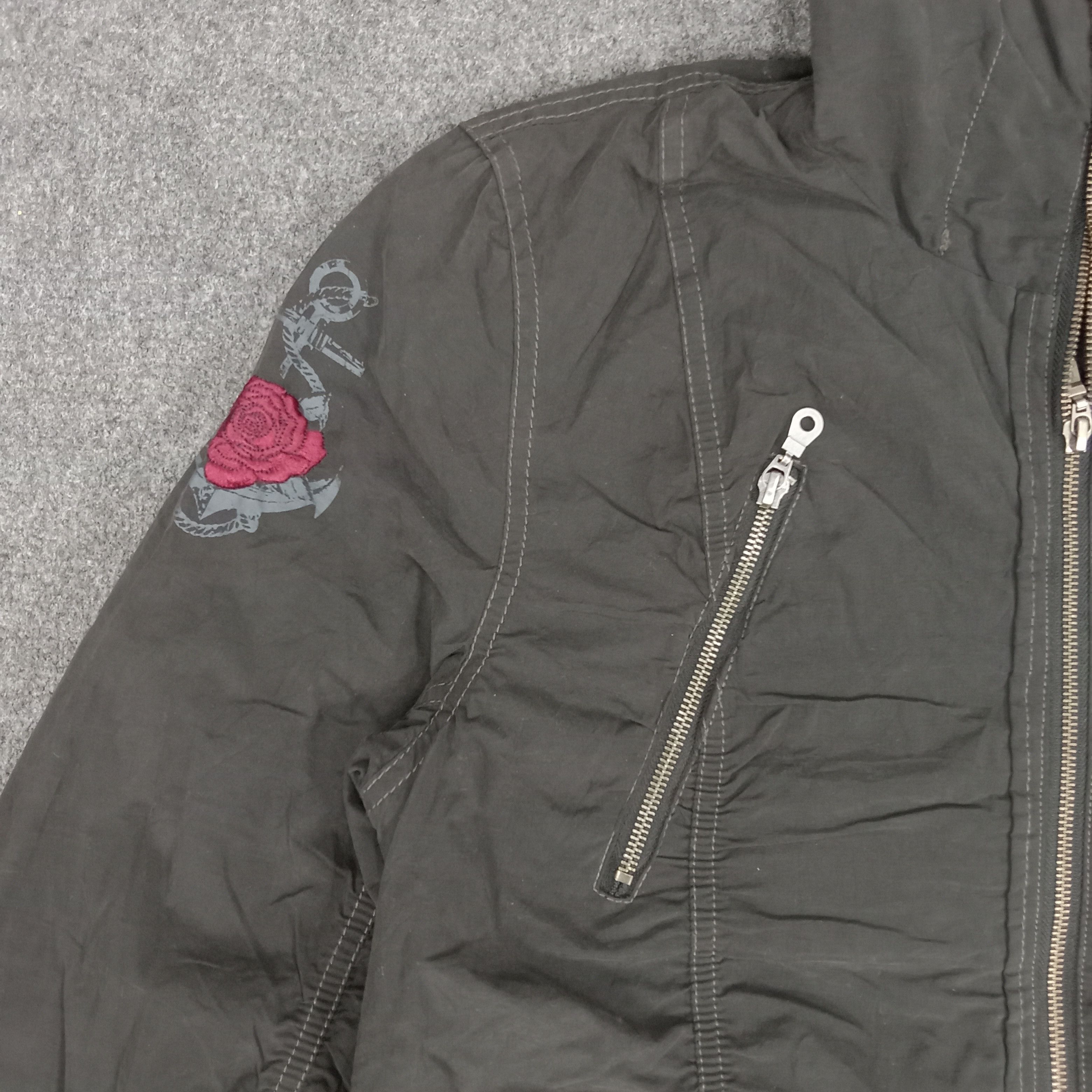Vintage × Von Dutch Von Dutch X Skulls Punk Style Japanese Jacket Size US M / EU 48-50 / 2 - 8 Thumbnail