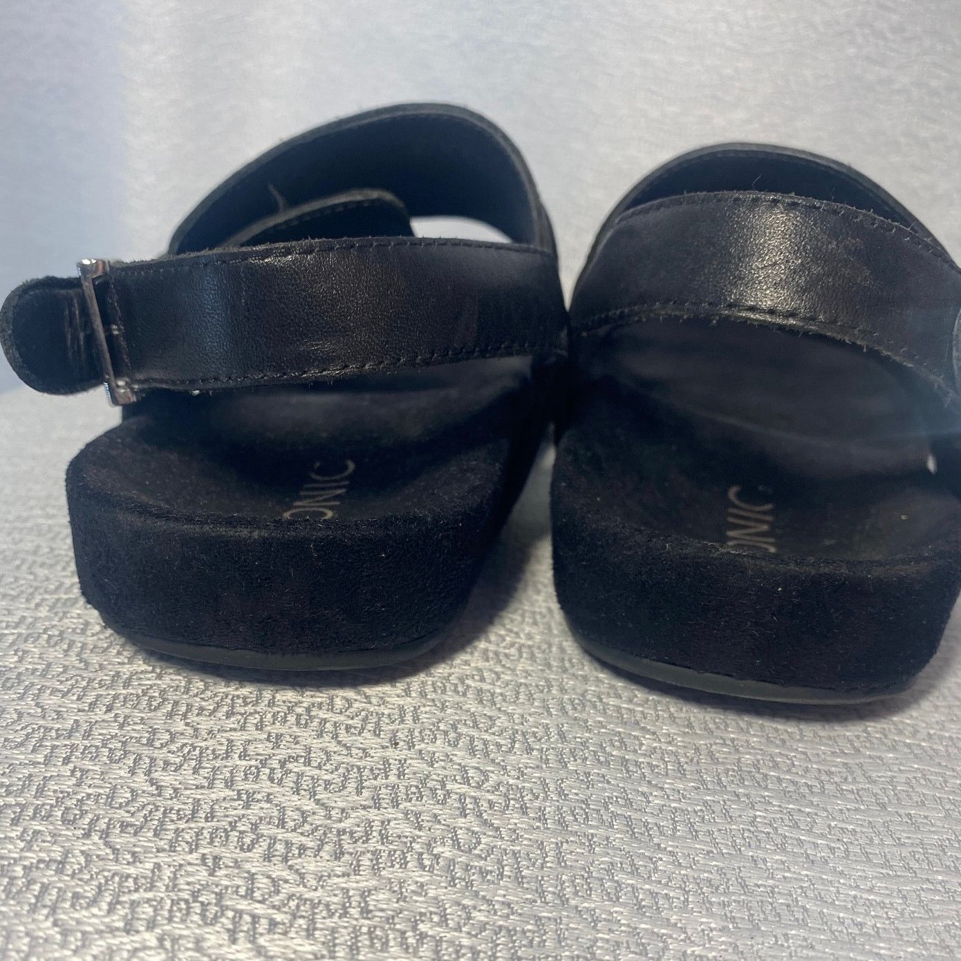 Vionic Vionic Black Grace Samar Adjustable Sandals Women’s sz 7.5 Size US 7.5 / EU 40-41 - 4 Thumbnail