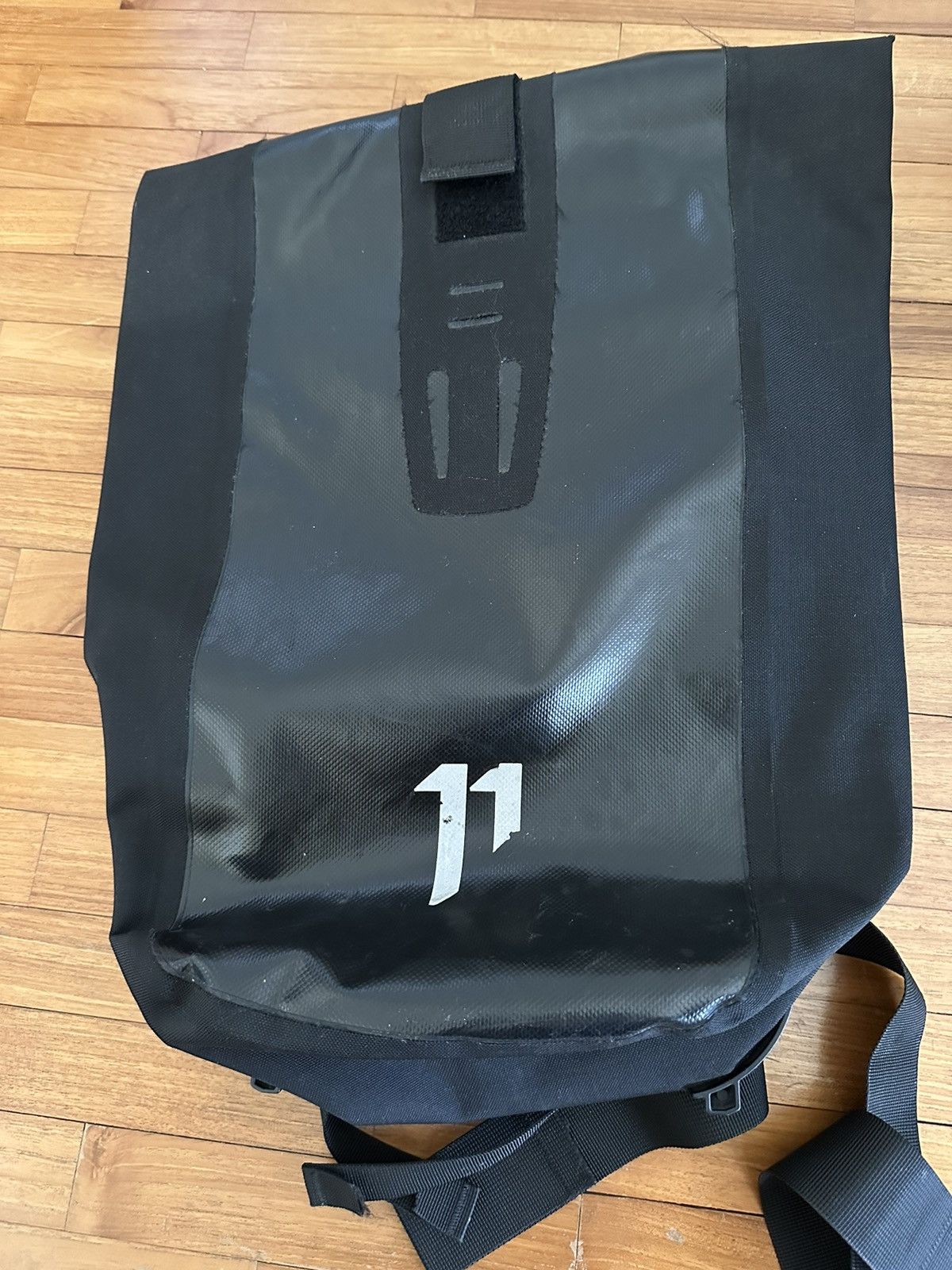 image of 11 By Boris Bidjan Saberi Boris 11 By Bbs With Hard Back in Black, Men's