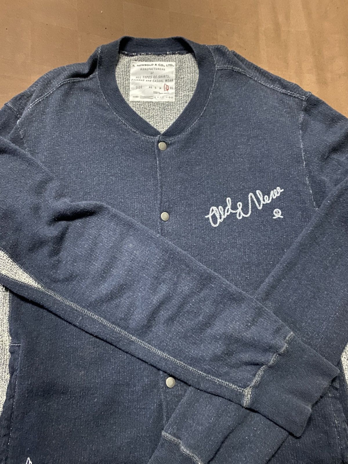 R.Newbold R.Newbold Button Navy Cardigan Size US L / EU 52-54 / 3 - 3 Thumbnail
