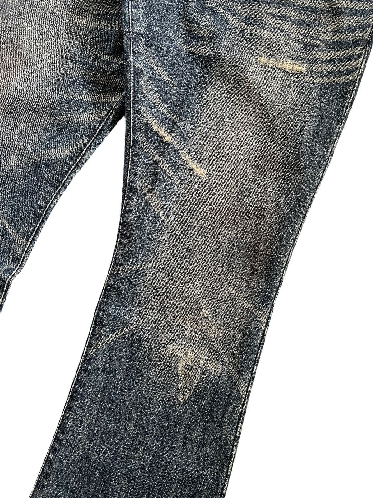 5351 POUR LES HOMMES 5351 Pour Les Homme Distressed Flare Denim Size US 35 - 7 Thumbnail