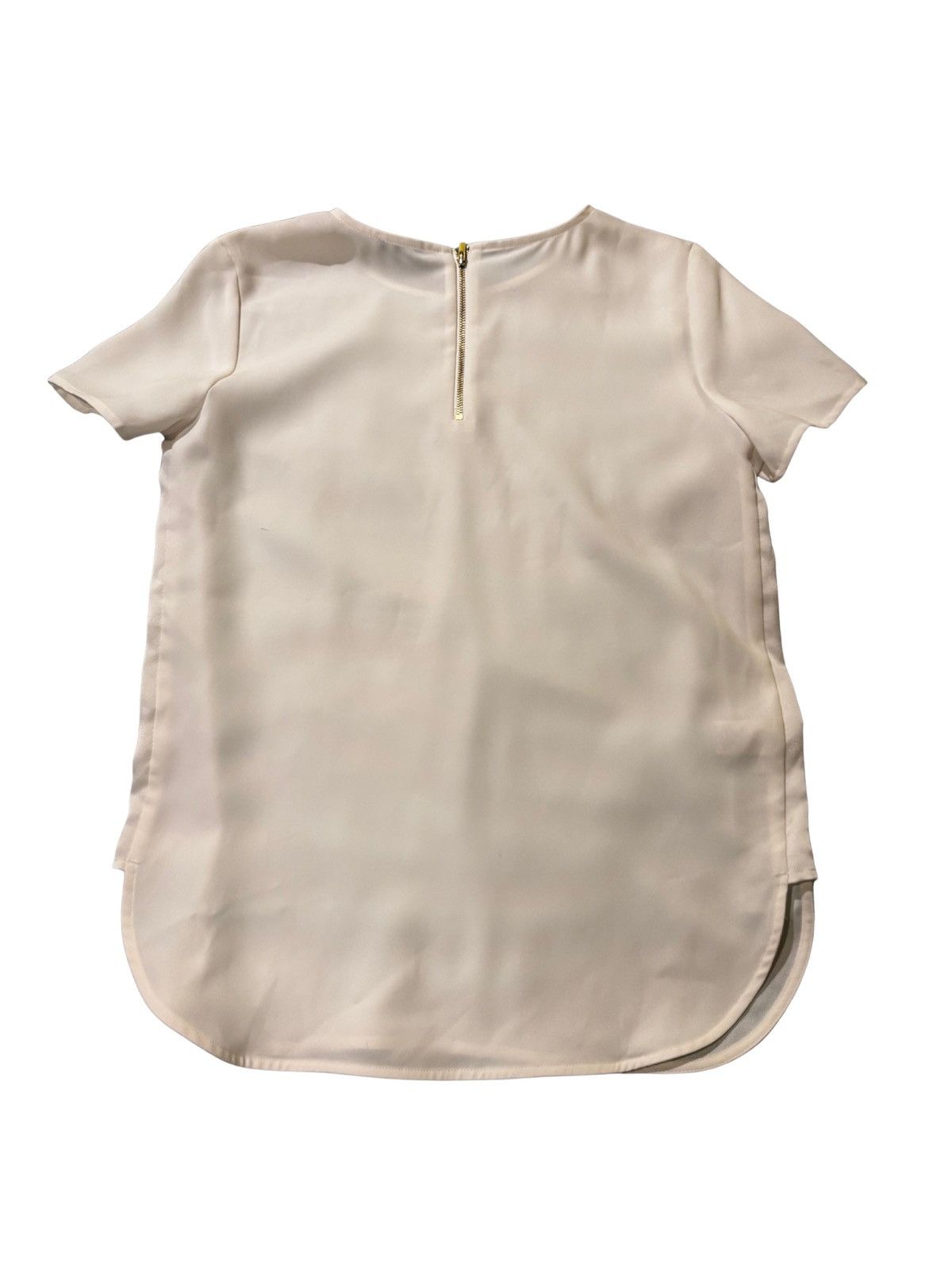 Ann Taylor White short sleeve blouse.wt2226 Size S / US 4 / IT 40 - 5 Thumbnail