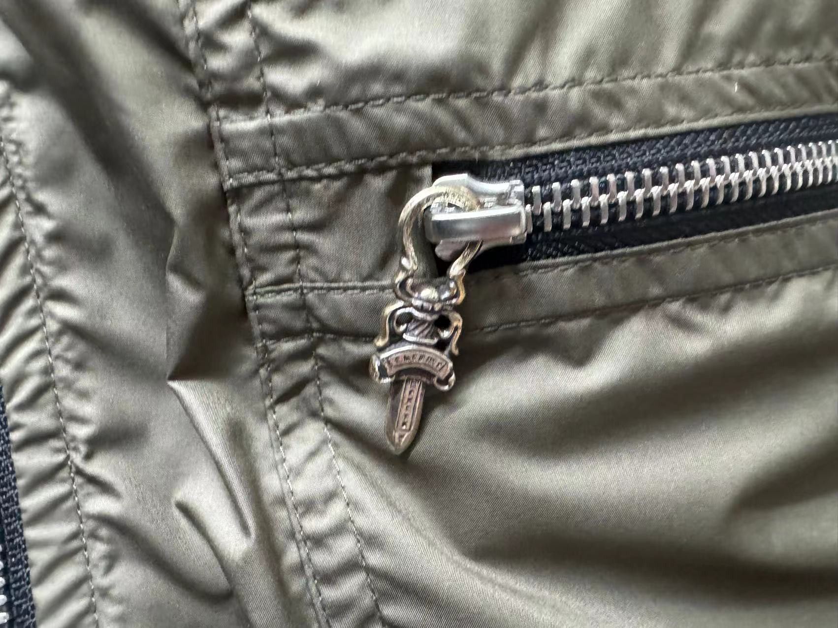 Chrome Hearts Chrome Hearts Tonal Monogram Cross Pattern Puffer Jacket Size US XXL / EU 58 / 5 - 11 Thumbnail