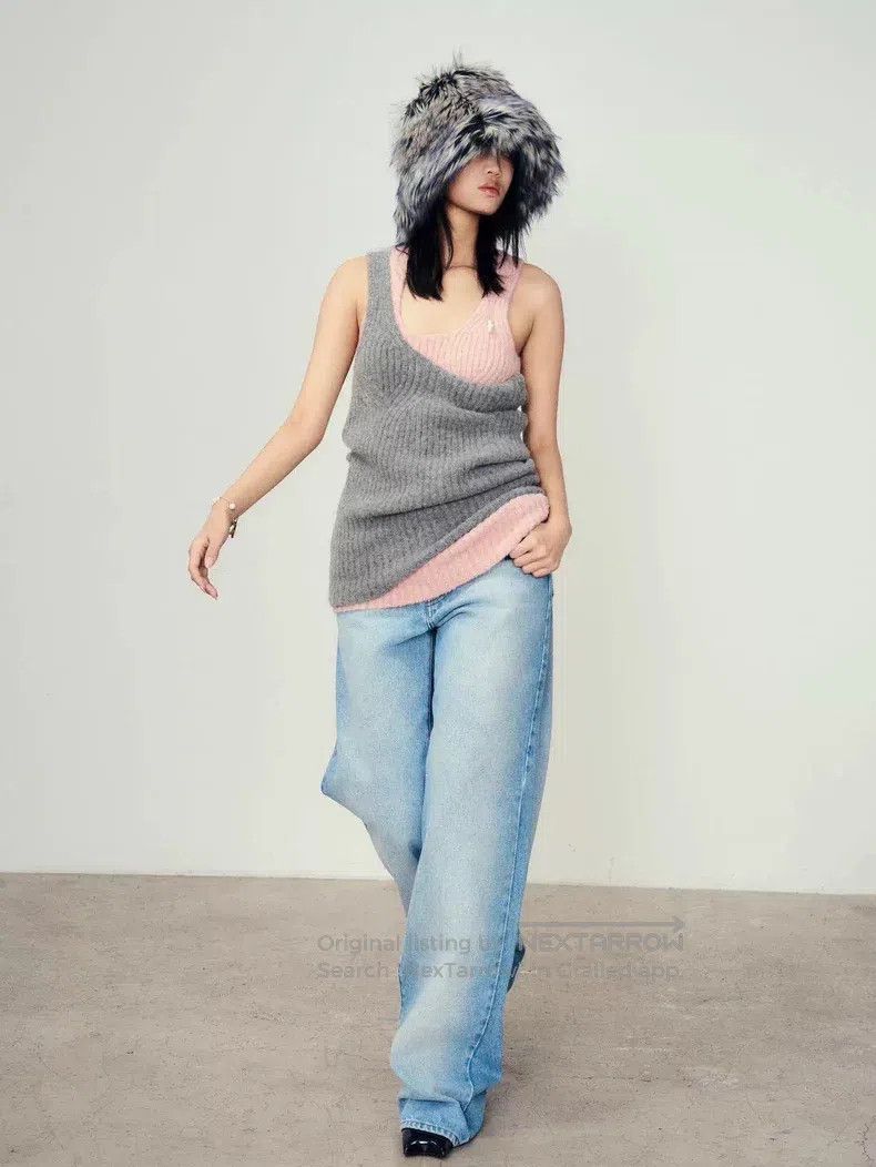 Dries Van Noten Dries Van Noten Mid-rise Straight Leg Light Blue Washed De Size 27" / US 4 / IT 40 - 3 Thumbnail