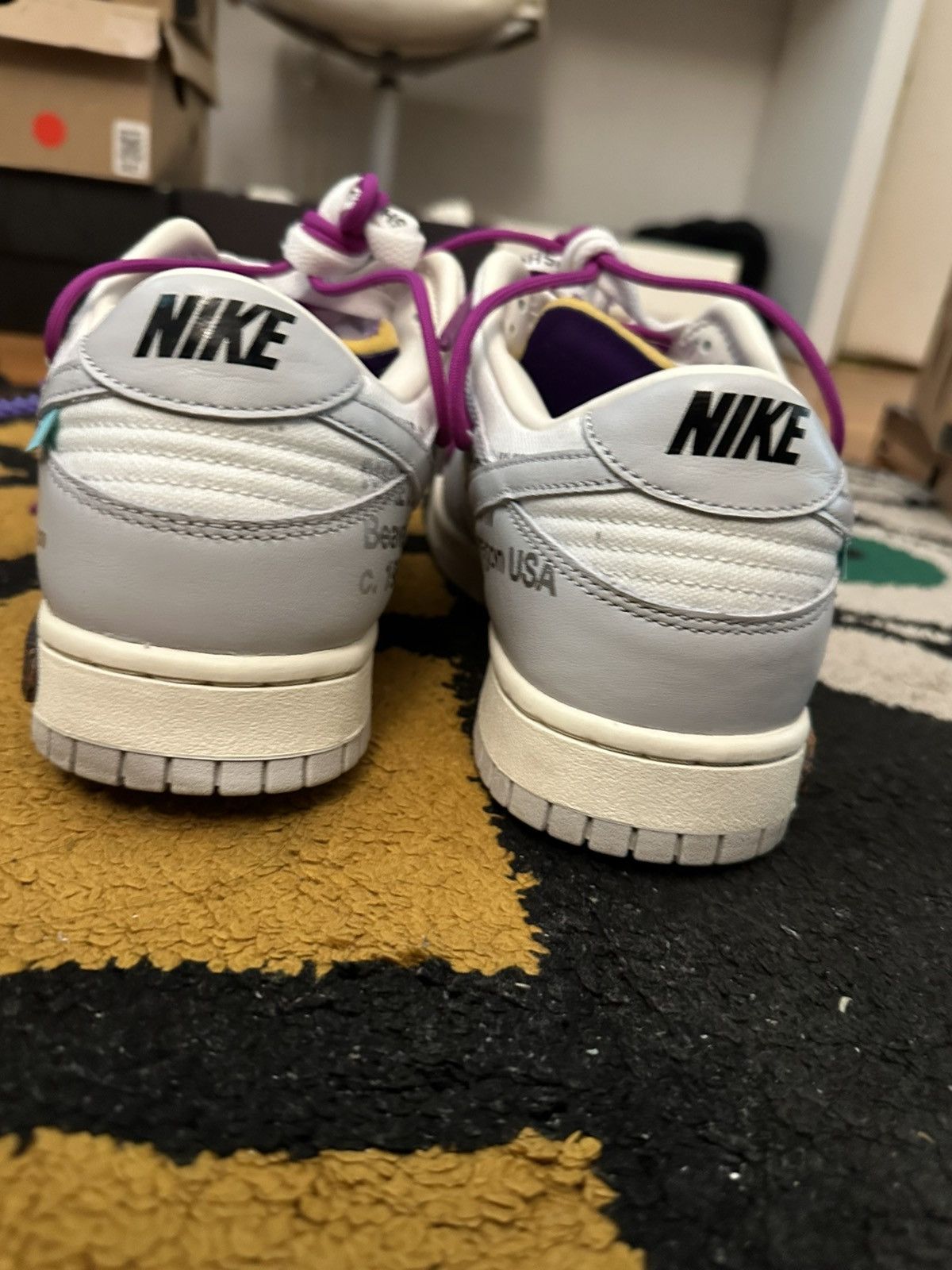 Off-White x Dunk Low 'lot 28 of 50'