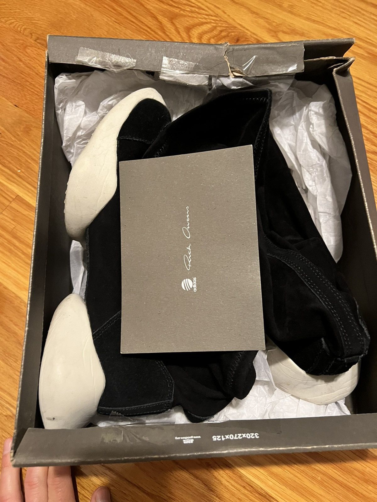 Rick Owens Drkshdw Rick Owens x Adidas stretch boots Size US 8 / EU 41 - 1 Thumbnail
