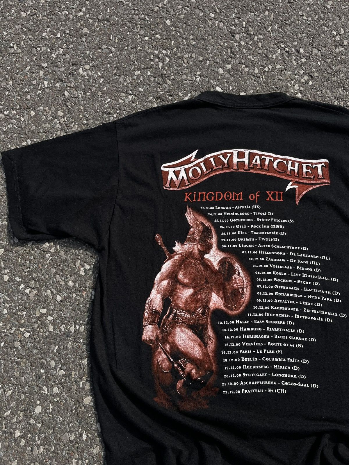 Band Tees × Vintage 2000 Vintage Molly Hatchet Metal Rock Band Tour Tee Size US XL / EU 56 / 4 - 6 Thumbnail