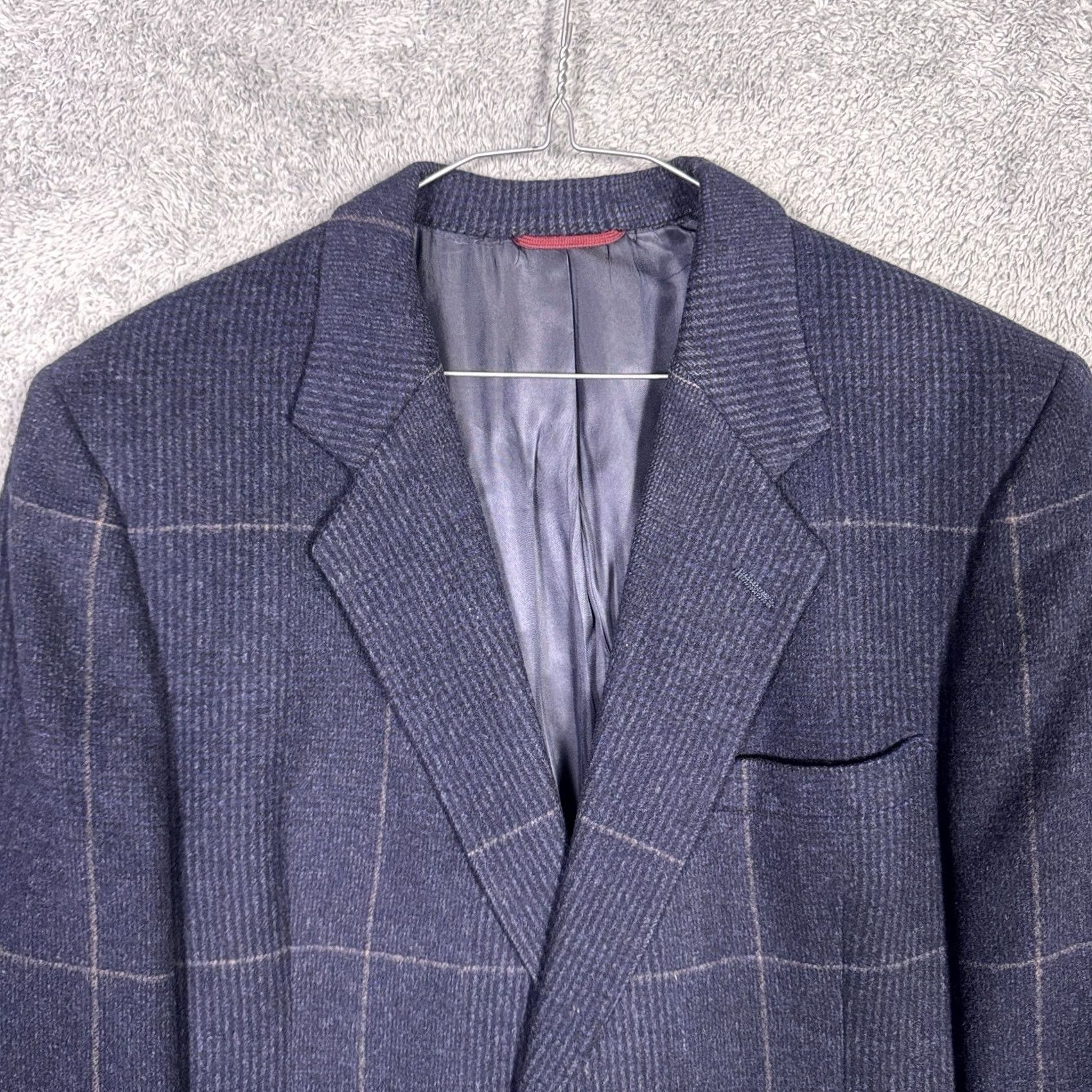 Hart Schaffner Marx Hart Schaffner Marx Sport Coat Men 44R Prince Wales Glen Check 100% Camel Hair Coat Jacket Size US S / EU 44-46 / 1 - 4 Thumbnail