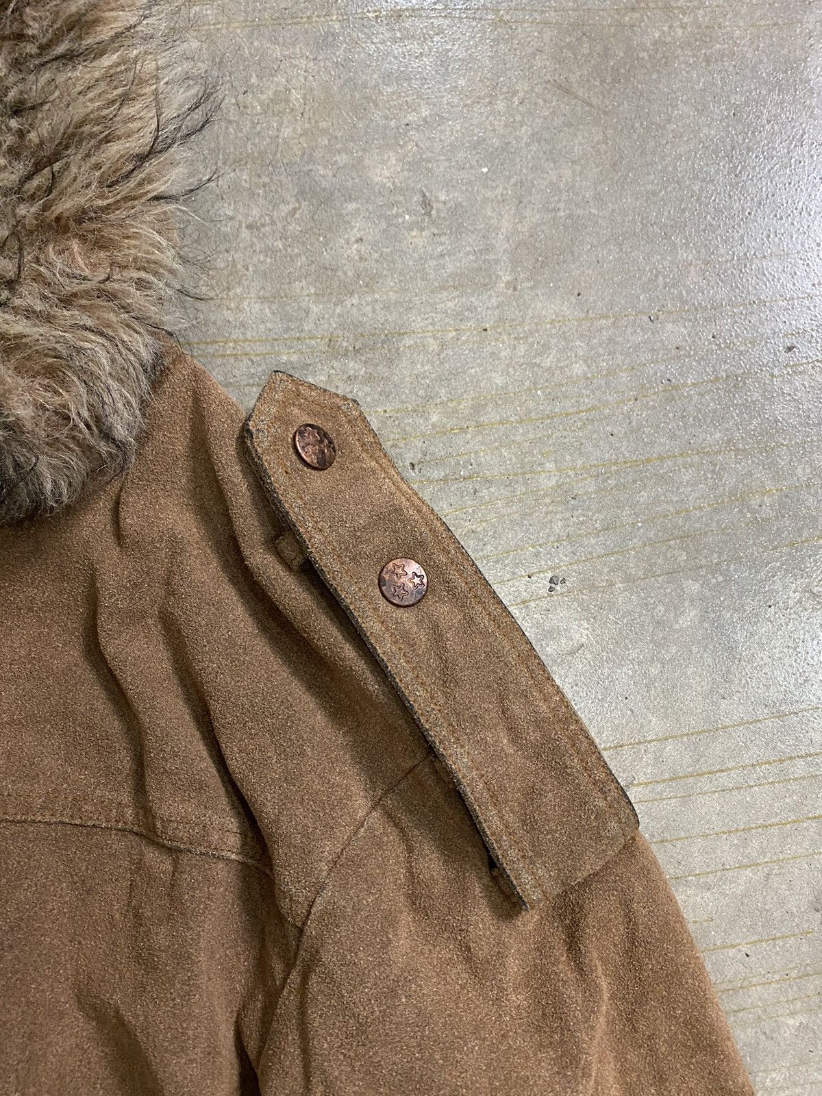 Beauty Beast Vtg OZONE ROCKS Hysteric suede leather fur jacket Size US S / EU 44-46 / 1 - 6 Thumbnail