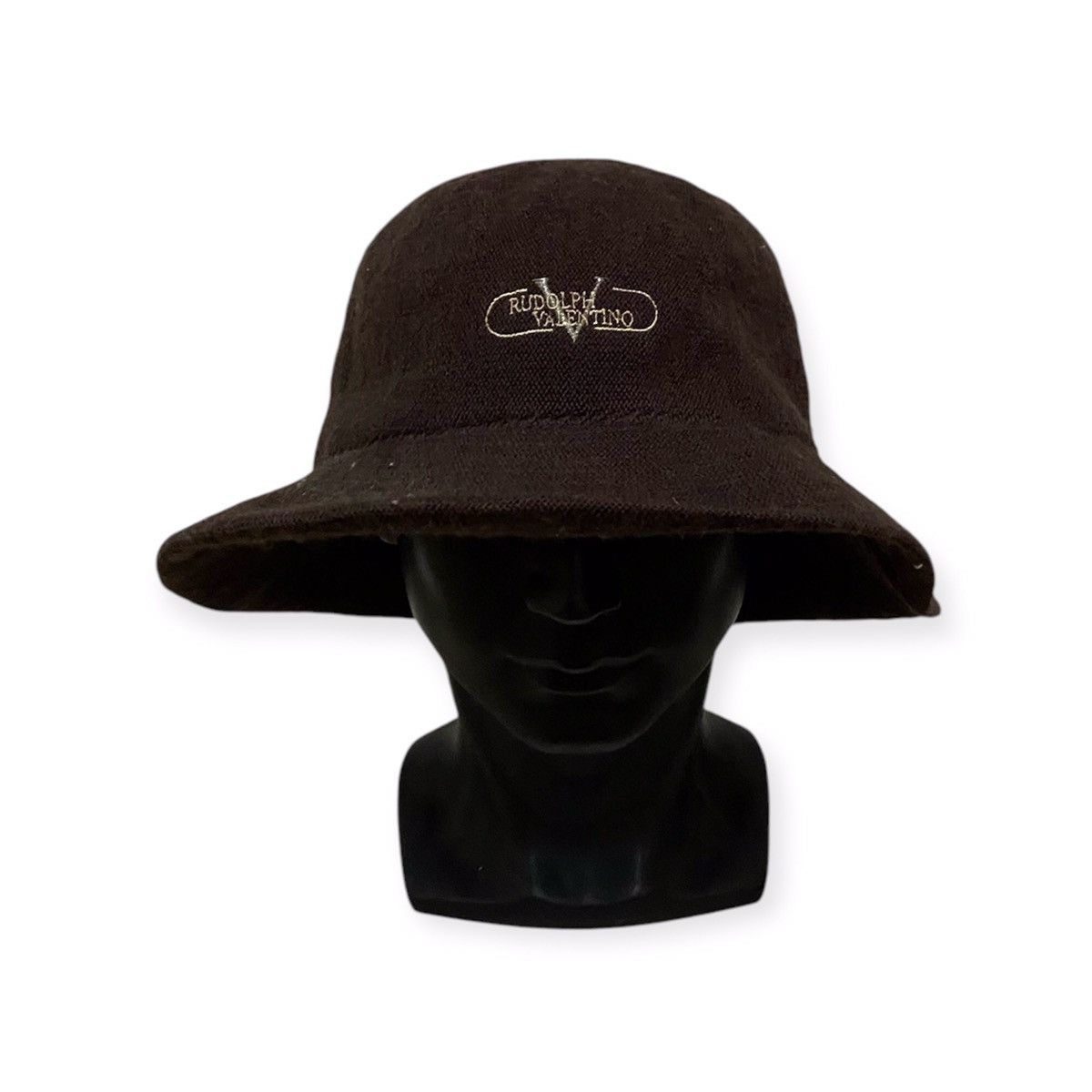 Vintage Rudolph Valentino Plain Bucket Hat Size ONE SIZE - 1 Thumbnail
