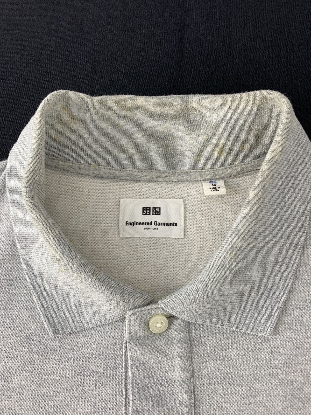 Engineered Garments Engineering Garment 2 Tone Plain Single Pocket Polo Tee Size US L / EU 52-54 / 3 - 5 Thumbnail