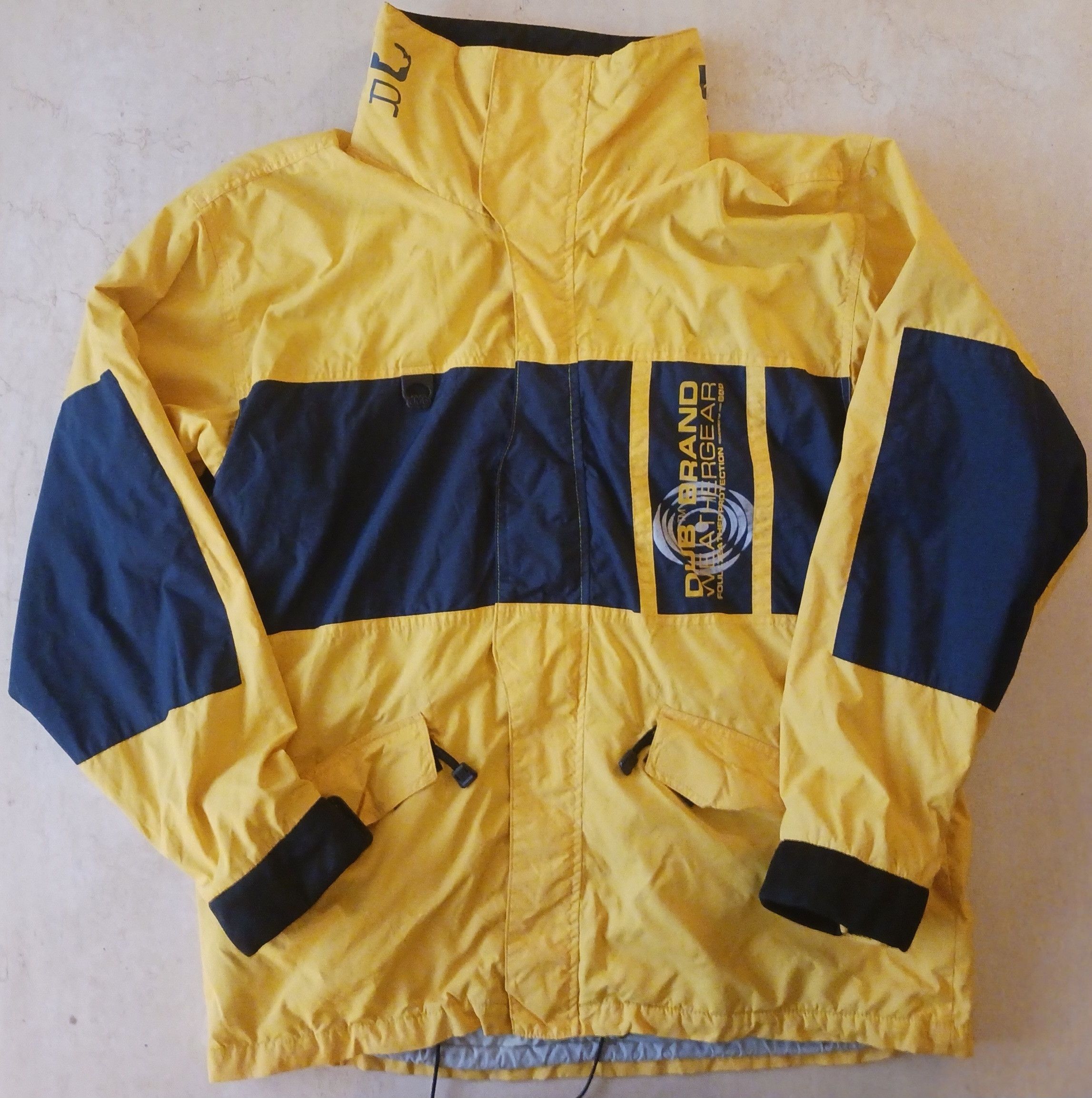 Vintage 90s DUB BRAND Weathergear 3M Snowboard Ocelot Jackett Hooded Size US XL / EU 56 / 4 - 1 Thumbnail