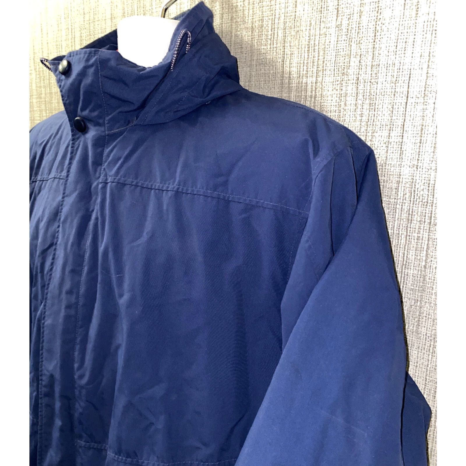 Vintage VINTAGE LL Bean Mens Blue 2 In 1 Fleece Lined Full Zip Jacket Size M Size US M / EU 48-50 / 2 - 2 Thumbnail
