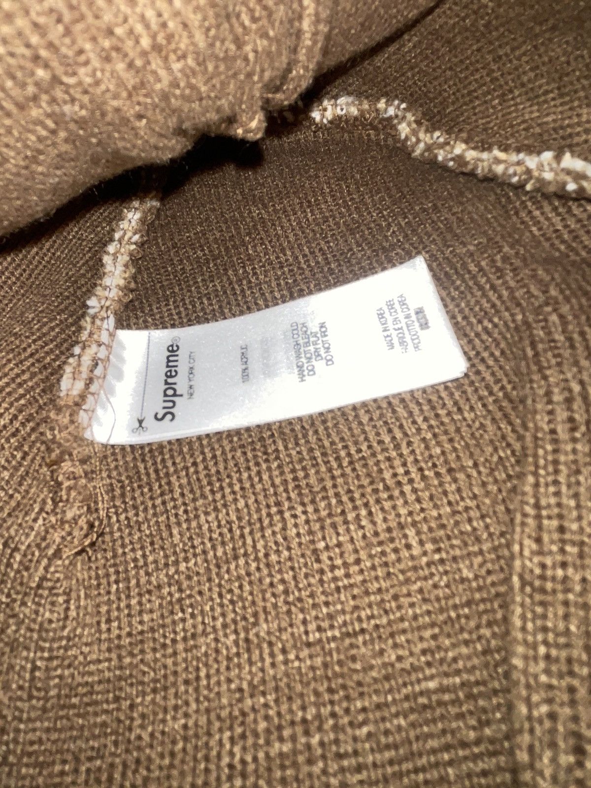 Supreme Supreme Vertical Logo Beanie Size ONE SIZE - 3 Thumbnail