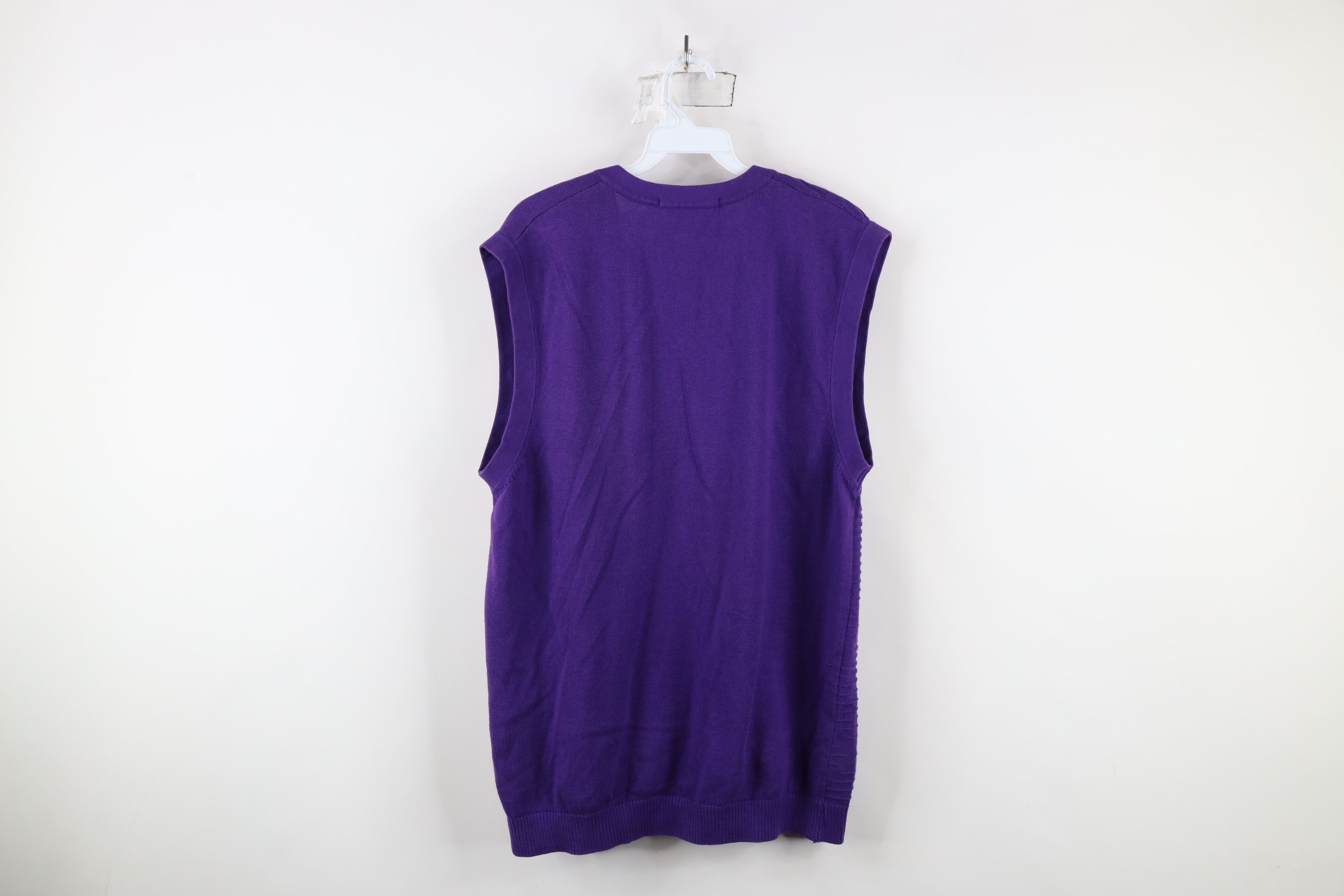 Nike × Vintage Vintage Nike Tiger Woods Diamond Knit Golf Sweater Vest Size US L / EU 52-54 / 3 - 7 Thumbnail