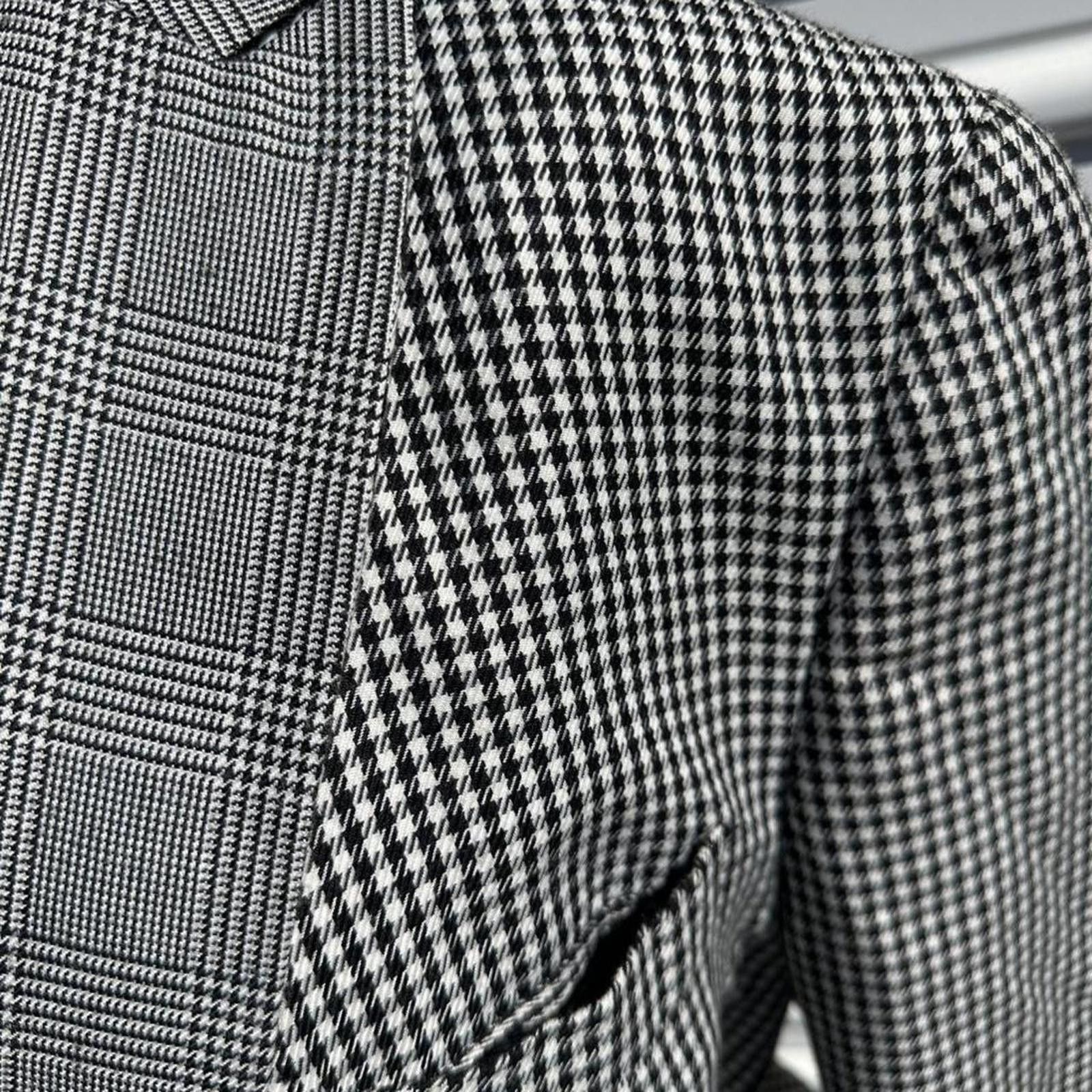 Other Black and white checkered blazer #checkeredjacket Size US L / EU 52-54 / 3 - 3 Thumbnail