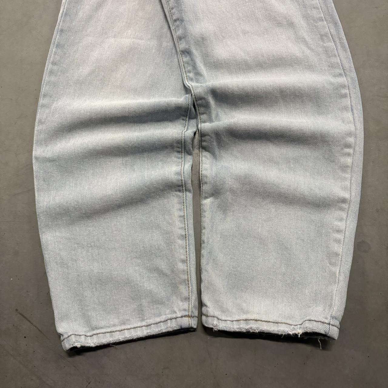 Vintage Crazy Vintage Y2K/2000s Baggy Skater Light Wash Denim Jeans! Size US 26 / EU 42 - 3 Thumbnail
