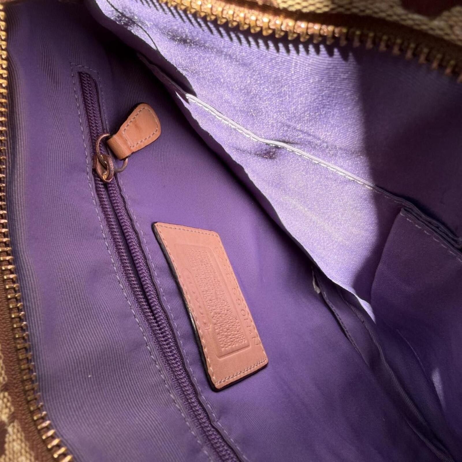 Coach Vintage Coach Eva Holiday Patchwork handbag Size ONE SIZE - 3 Thumbnail
