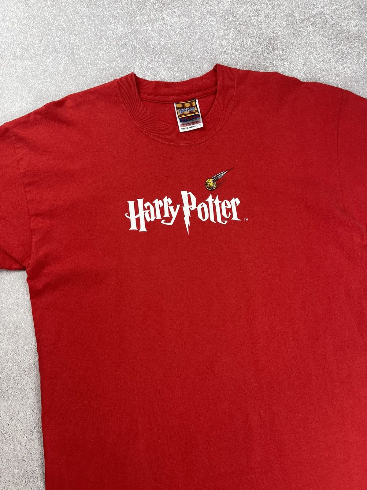 Vintage Vintage 2001 Harry Potter Promo T-Shirt Size M Size US M / EU 48-50 / 2 - 3 Thumbnail