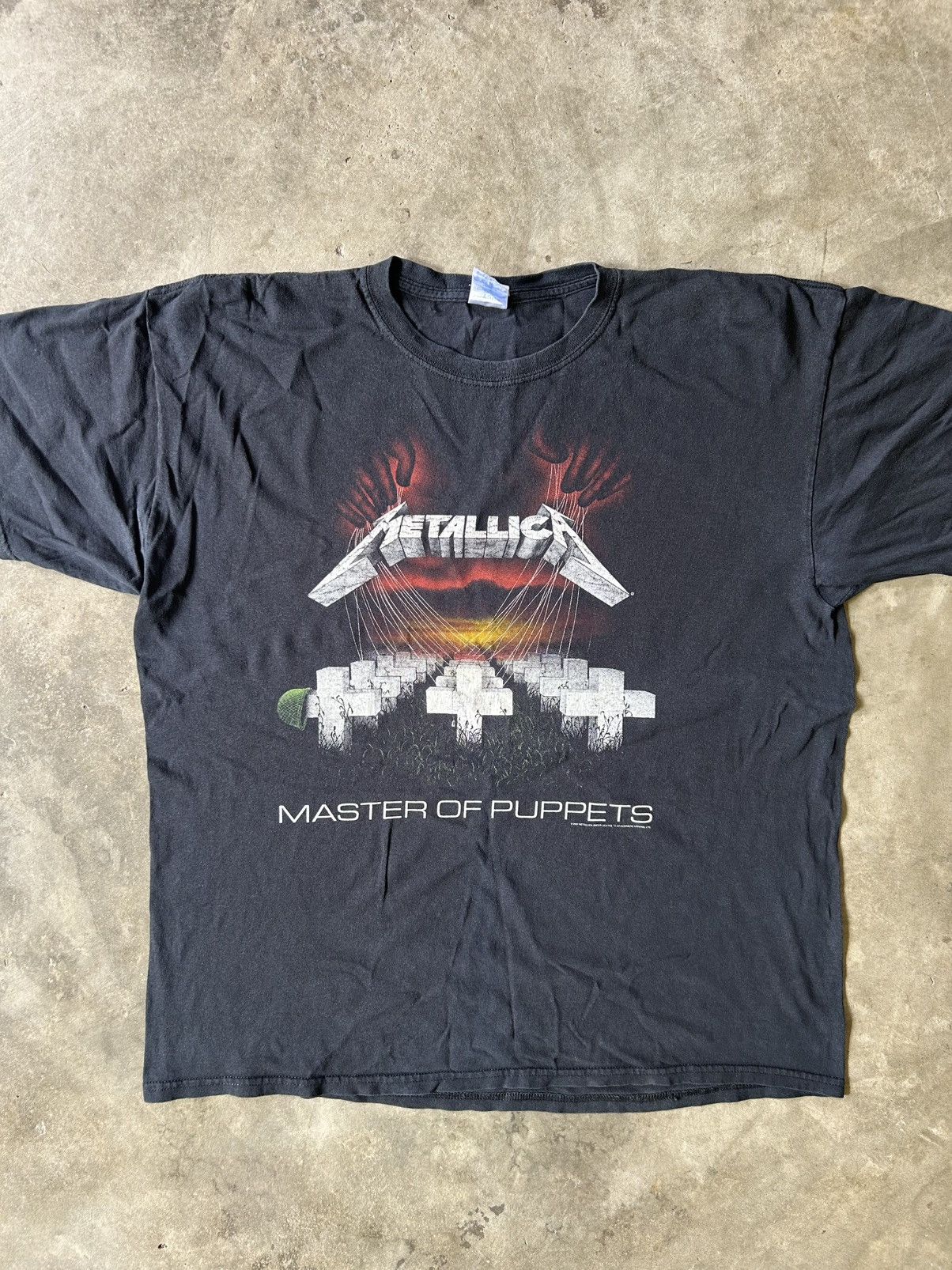 Band Tees Vintage Metallica Master of Puppets 2007 Shirt Size US XL / EU 56 / 4 - 5 Thumbnail