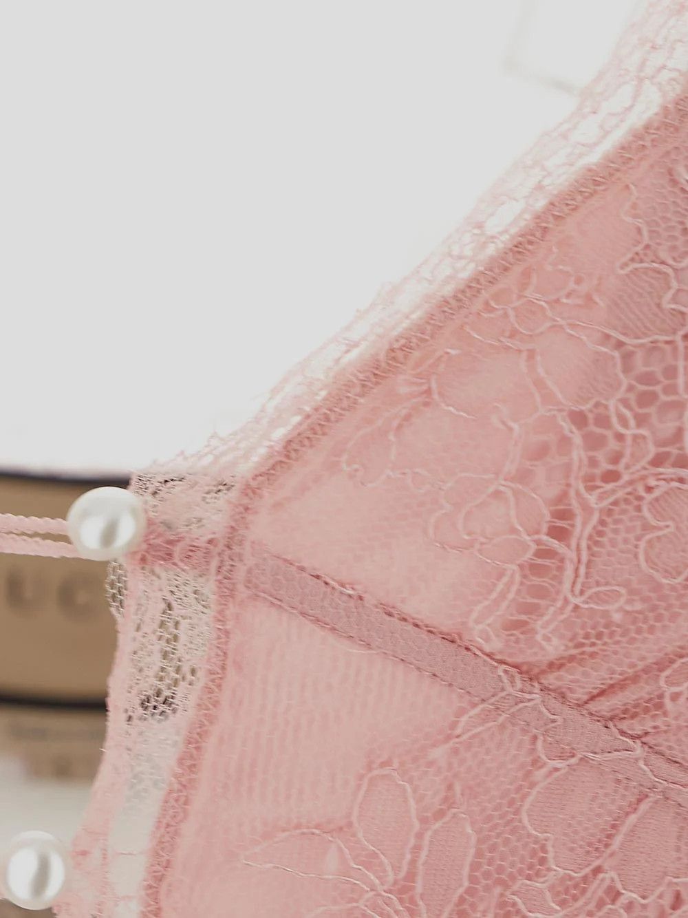 Gucci o1s1wg111025 Chiffon Lingerie Midi Dress in Pink Size XL / US 12-14 / IT 48-50 - 3 Thumbnail