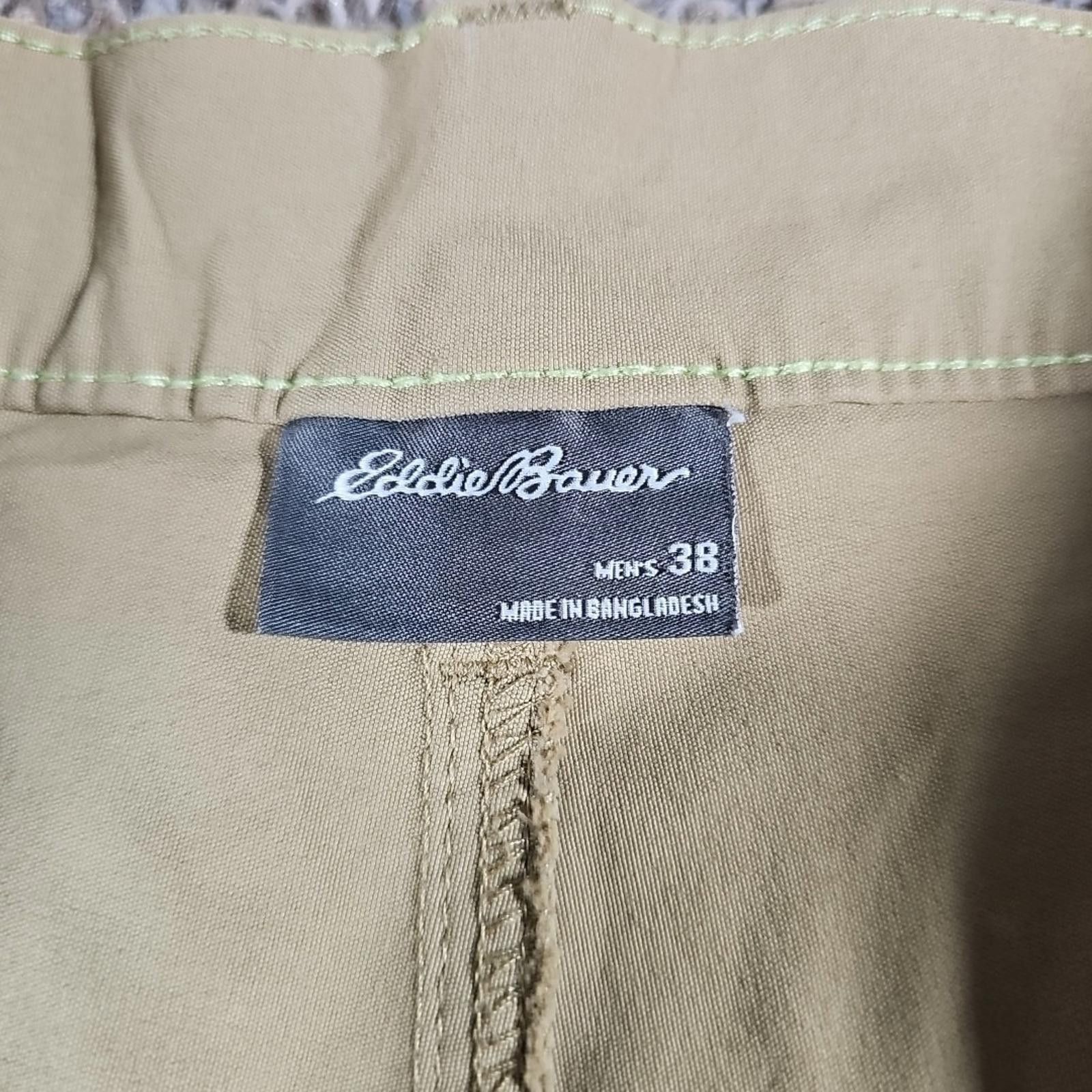 Eddie Bauer Eddie Bauer Mens Travex Khaki Shorts 38 Brown Hiking Outdoor Size US 38 / EU 54 - 3 Thumbnail