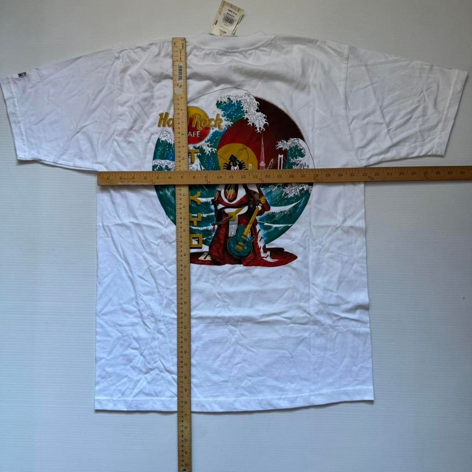 Hard Rock Cafe VTG 1995 Hard Rock Cafe Tokyo Great Wave Samurai Mens Large Size US L / EU 52-54 / 3 - 5 Thumbnail