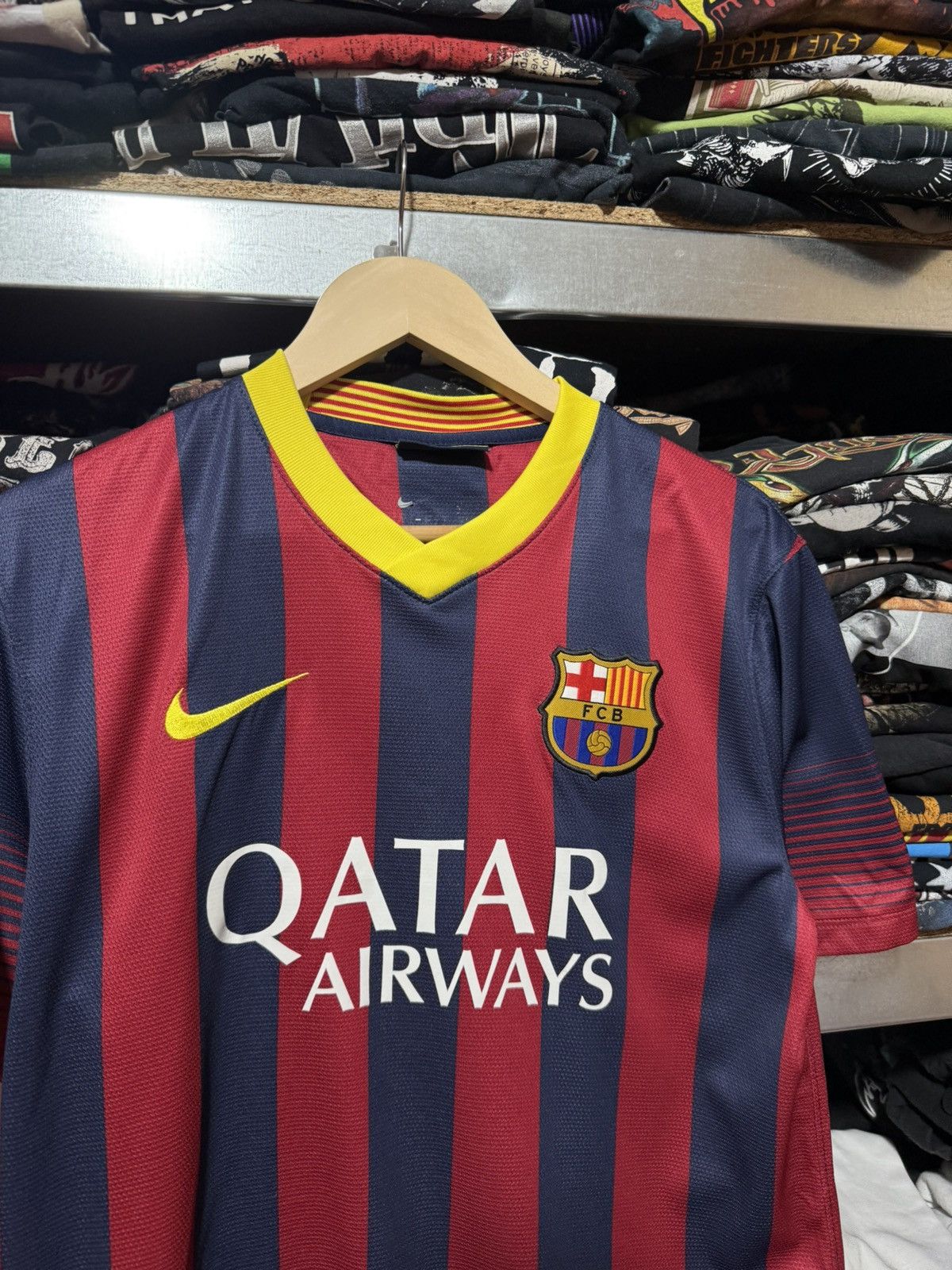 Nike Nike FC Barcelona 2013 2014 Home Football Soccer Jersey Size US M / EU 48-50 / 2 - 4 Thumbnail