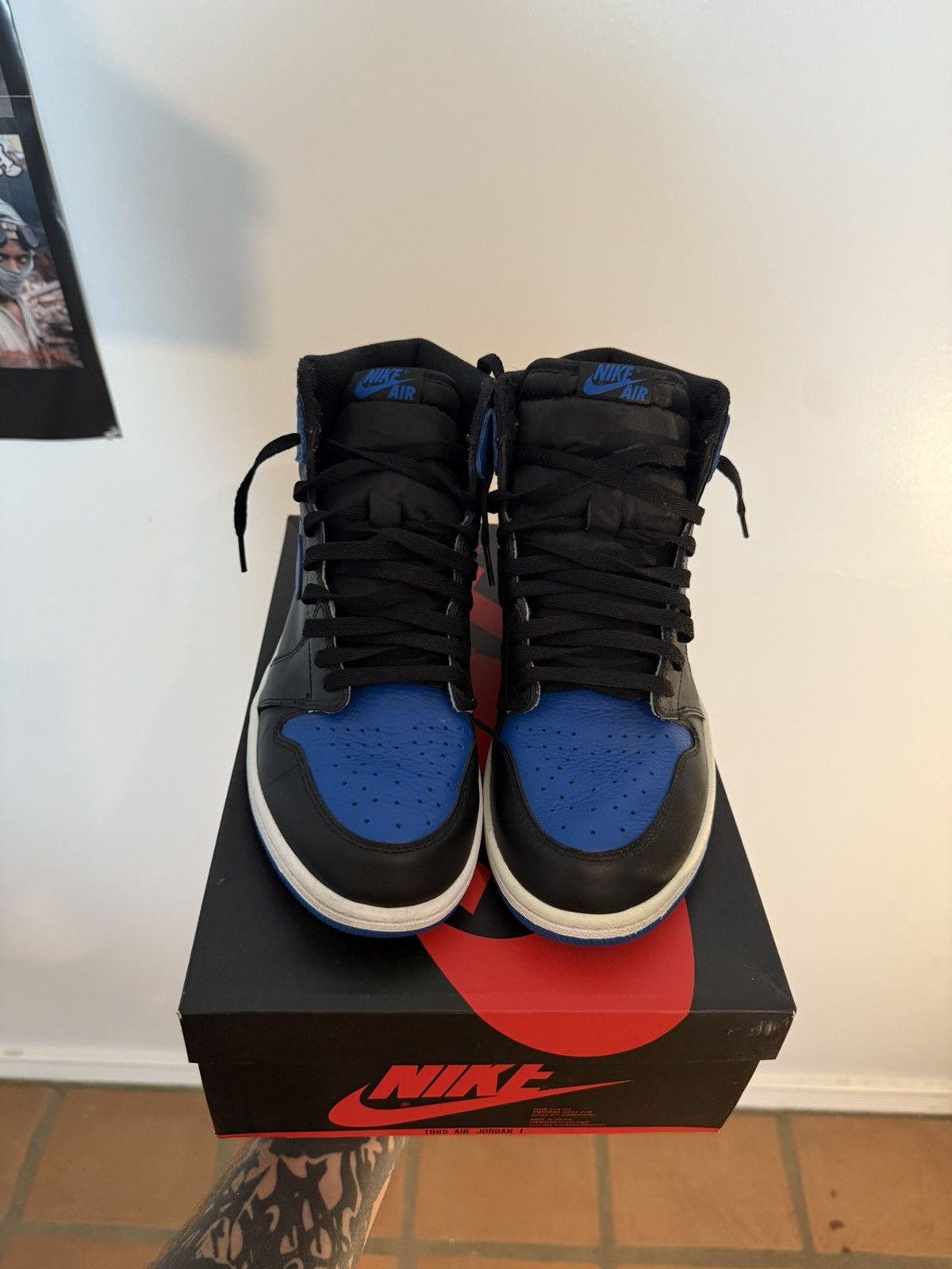 Jordan Brand Jordan 1 royals size 10.5 Size US 10.5 / EU 43-44 - 2 Thumbnail