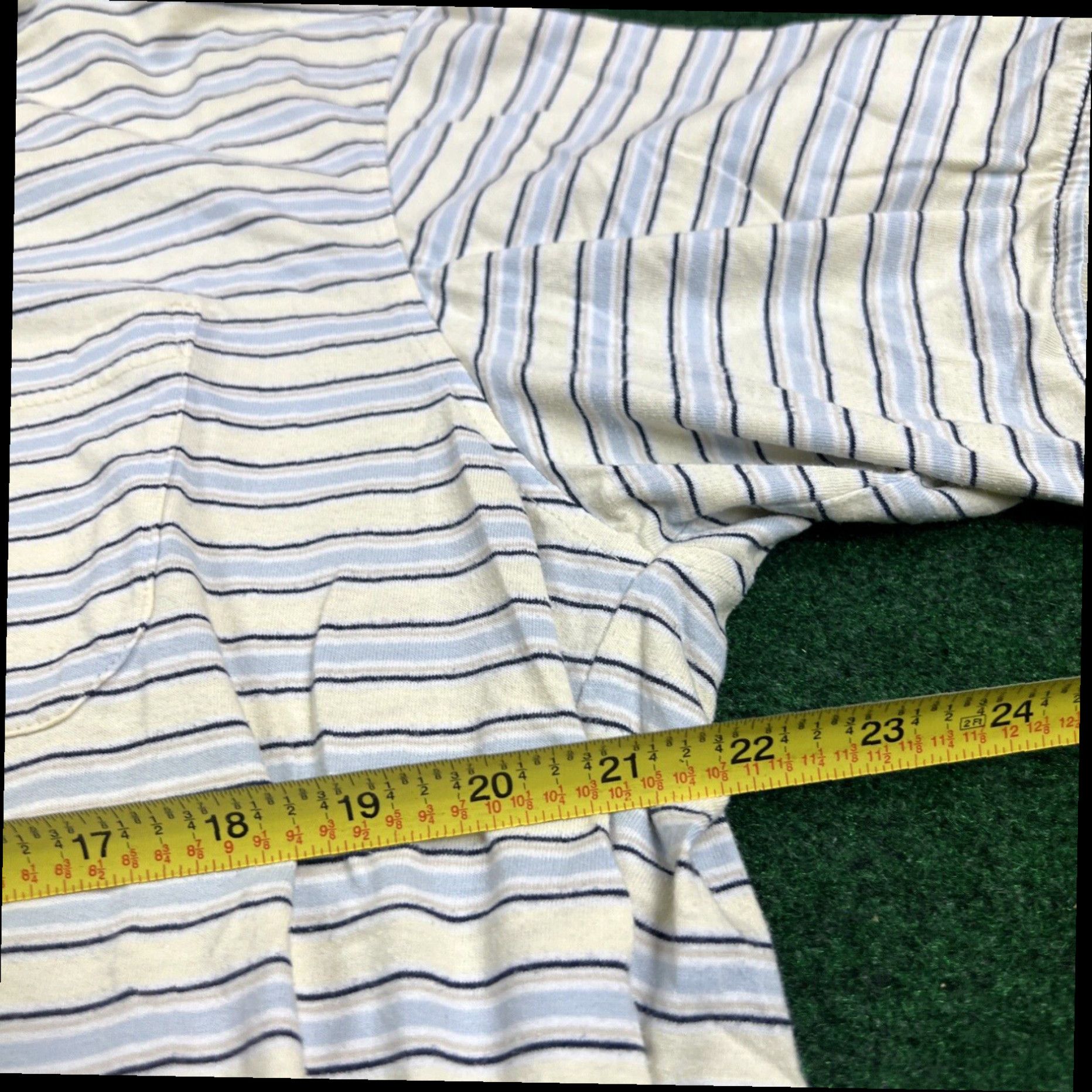 Vintage Vintage 90’s Windham Pointe Men's Golf Polo Shirt Size XL Striped Yellow Blue Size US XL / EU 56 / 4 - 6 Thumbnail