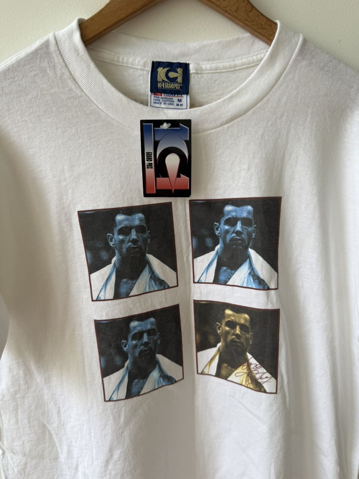UFC × Vintage Andy Hug Vintage K-1 GP T Shirt Size US M / EU 48-50 / 2 - 1 Thumbnail