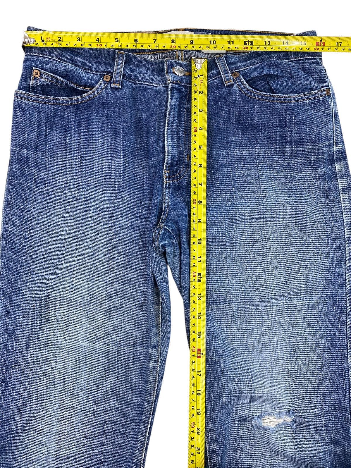 Gap GAP Faded Blue Wash Whiskered Style Boot Cut Jeans Size US 32 / EU 48 - 6 Thumbnail