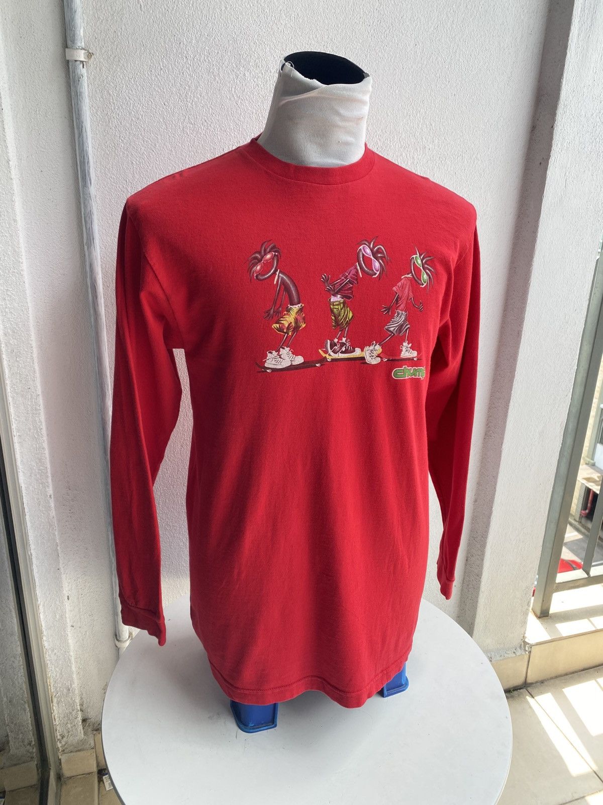 Santa Cruz Skateboards × Vintage Vintage Chump Skate 90s Tshirt Size US M / EU 48-50 / 2 - 3 Thumbnail
