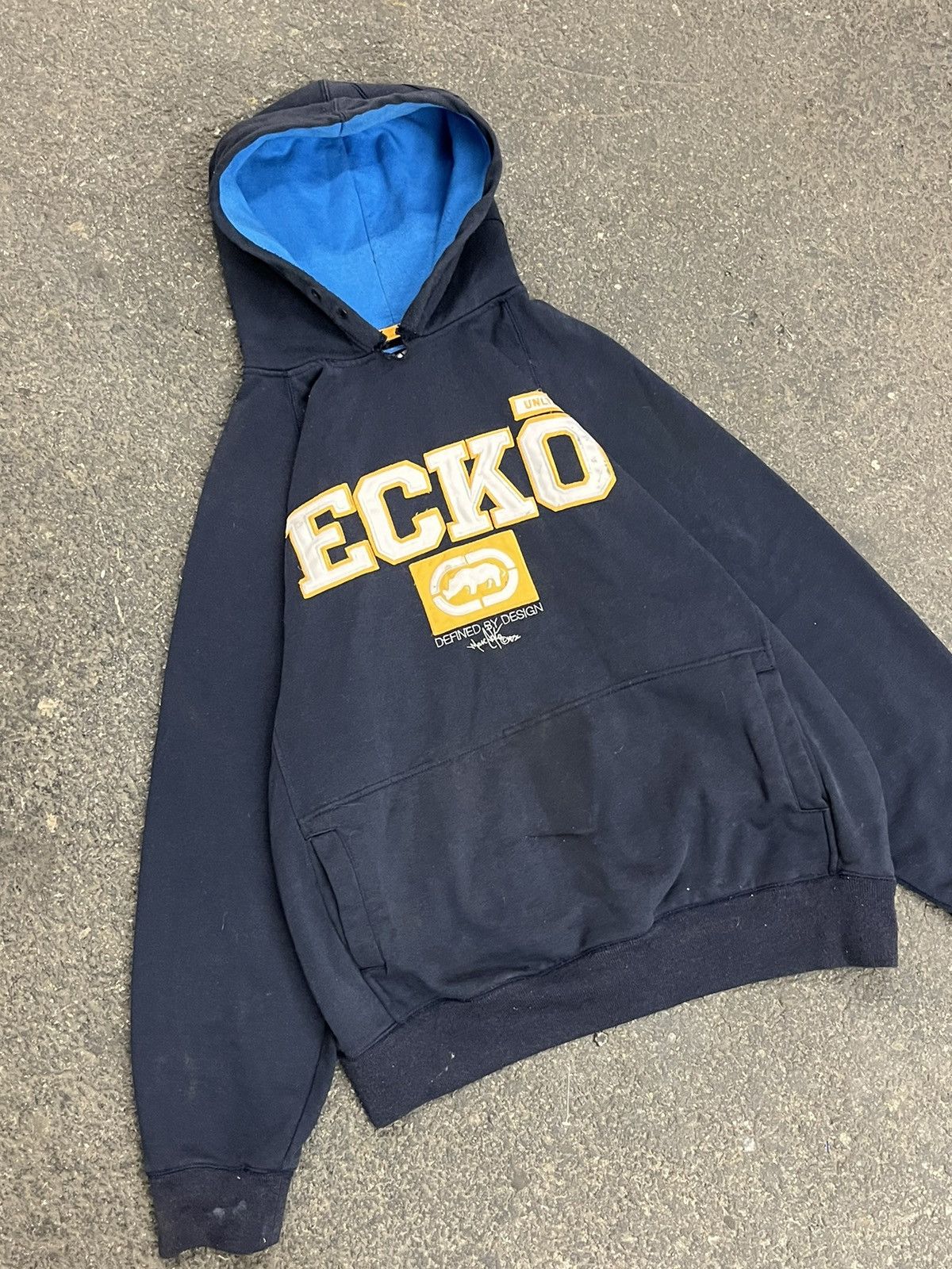 Ecko Unltd. × Vintage Ecko y2k streetwear hip hop skater hoodie rare hype Size US XL / EU 56 / 4 - 2 Thumbnail