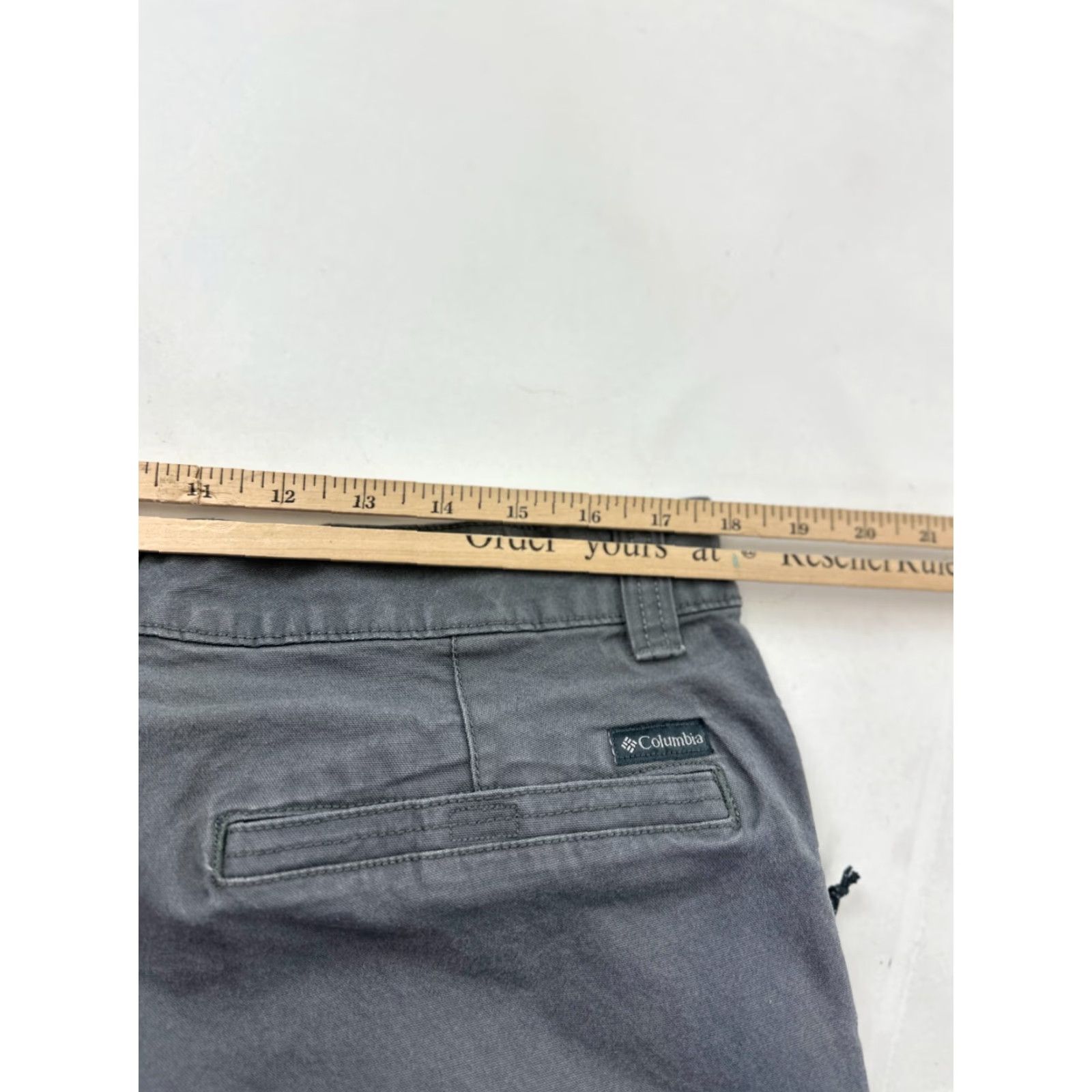 Vintage Columbia Pants Mens 36x32 Gray Regular Fit Chino Slash Pocket Zip Casual Preppy Straight Leg Mid Rise Vintage No Size US 36 / EU 52 - 7 Thumbnail