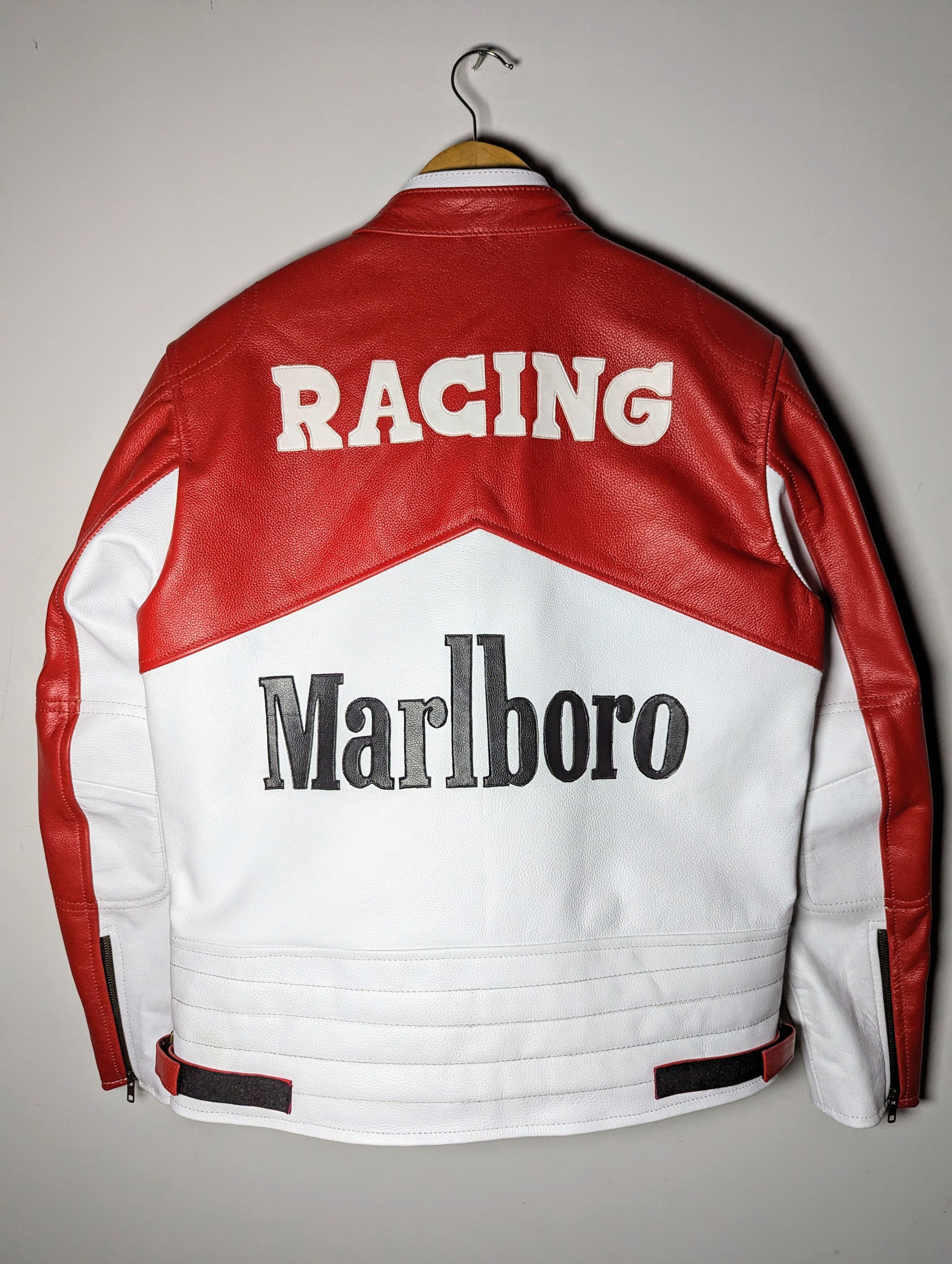 Marlboro MARLBORO GENUINE LEATHER JACKET RARE Y2K OUTERWEAR Size M / US 6-8 / IT 42-44 - 2 Thumbnail