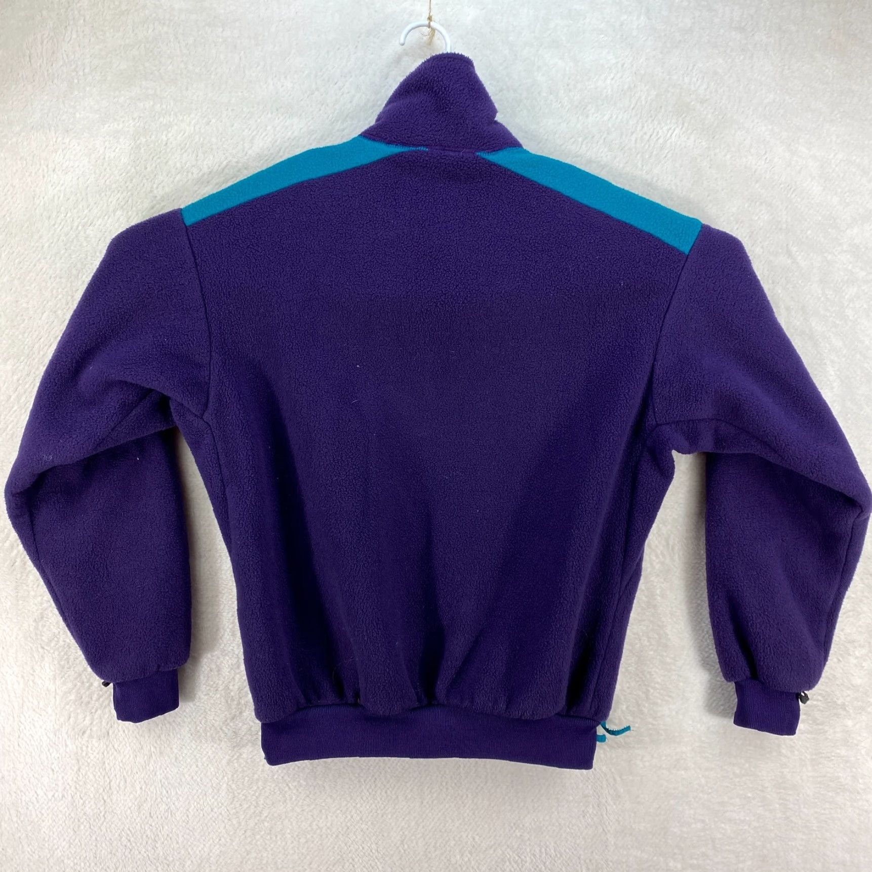 Vintage VINTAGE Columbia Heavy Thick Fleece Jacket Purple Teal Mens Medium Radial Sleeve Jacket Mens M Purple Teal Columbia Fleece Jacket 90s Radial Sleeve Size US M / EU 48-50 / 2 - 2 Thumbnail