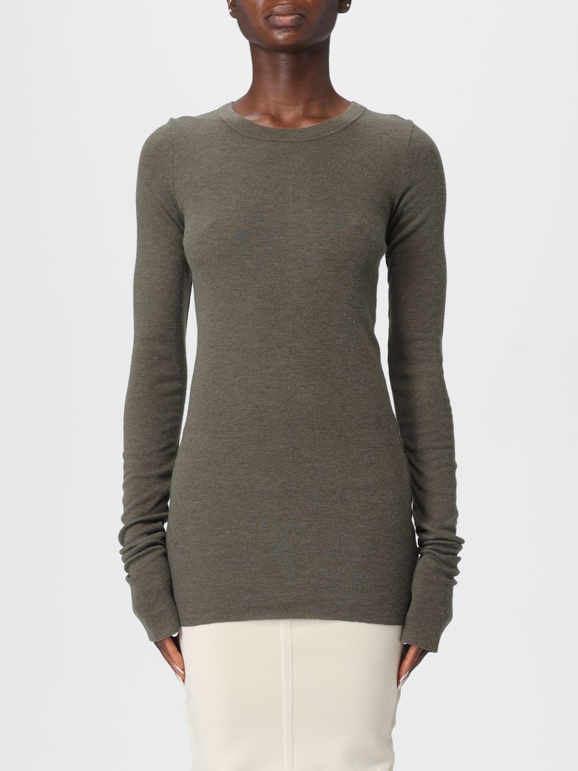 Rick Owens T-Shirt Woman Green