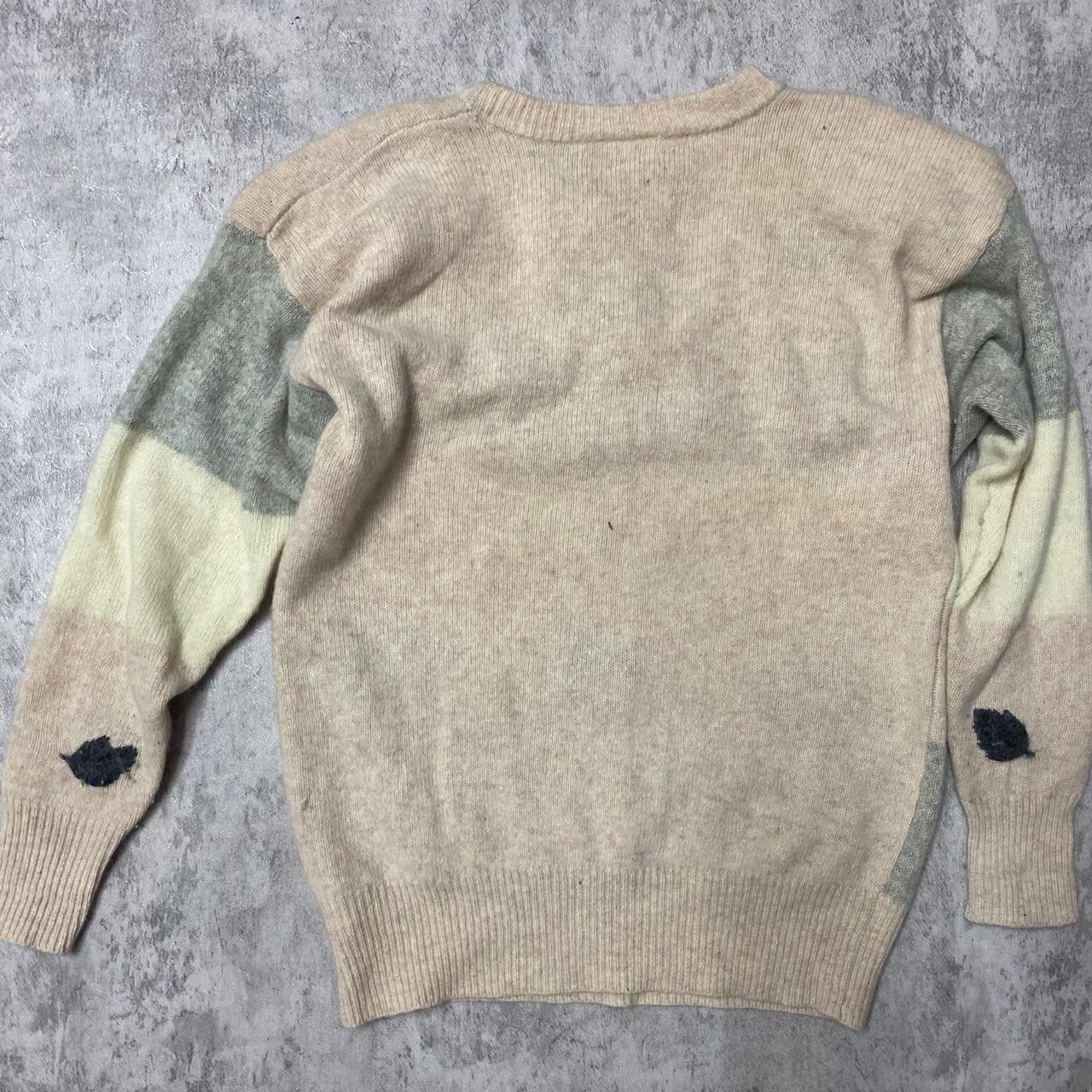 Other Cream and black vintage 70s knit sweater knit #70sfashion Size S / US 4 / IT 40 - 4 Thumbnail