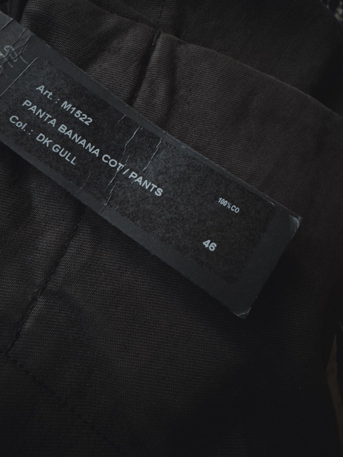 Masnada $750.00 Masnada M1522 Cotton Pants Size US 30 / EU 46 - 9 Thumbnail
