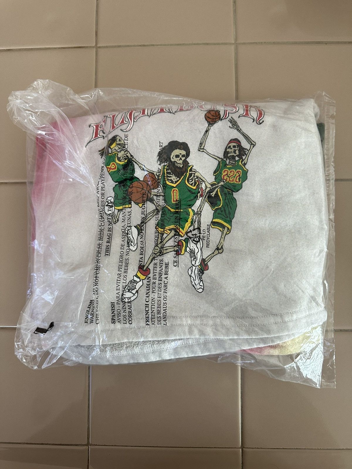 Flatbush Zombies Flatbush Zombies Basketball Tie Dye Shorts Radiant Trifecta Size US 30 / EU 46 - 1 Thumbnail