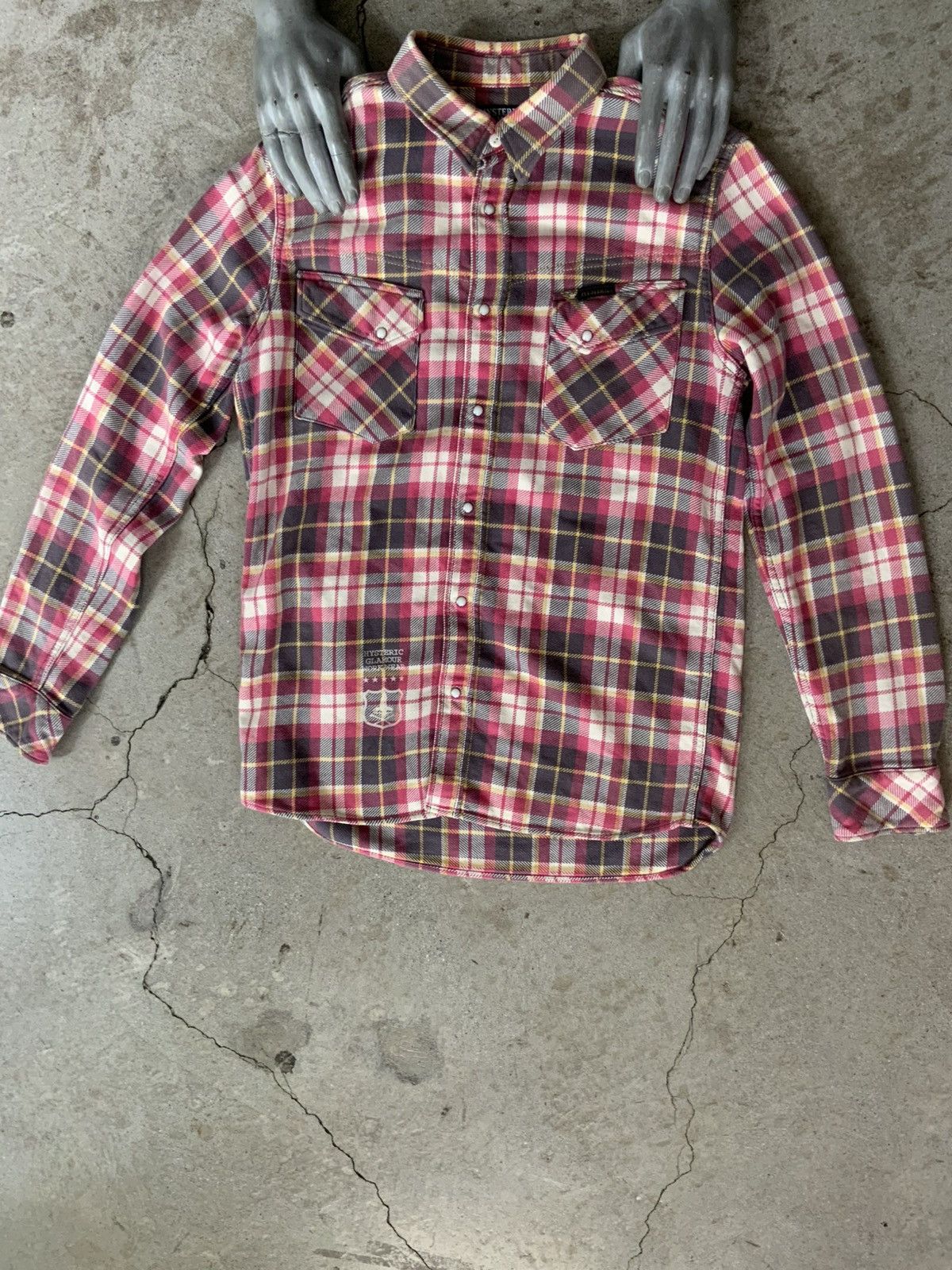 Hysteric Glamour HYSTERIC GLAMOUR PLAID WESTERN SHIRT Size US L / EU 52-54 / 3 - 1 Thumbnail
