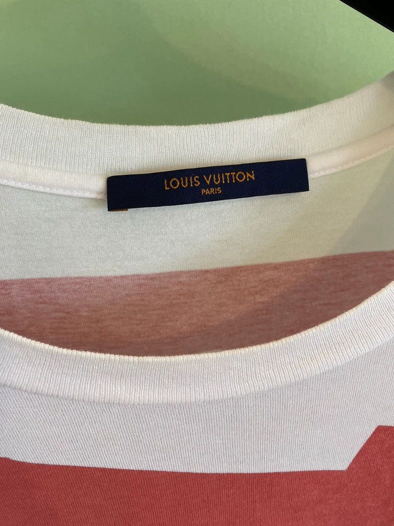 Louis Vuitton Louis Vuitton Logo Short Sleeve TShirt-2506 Size S / US 4 / IT 40 - 4 Thumbnail