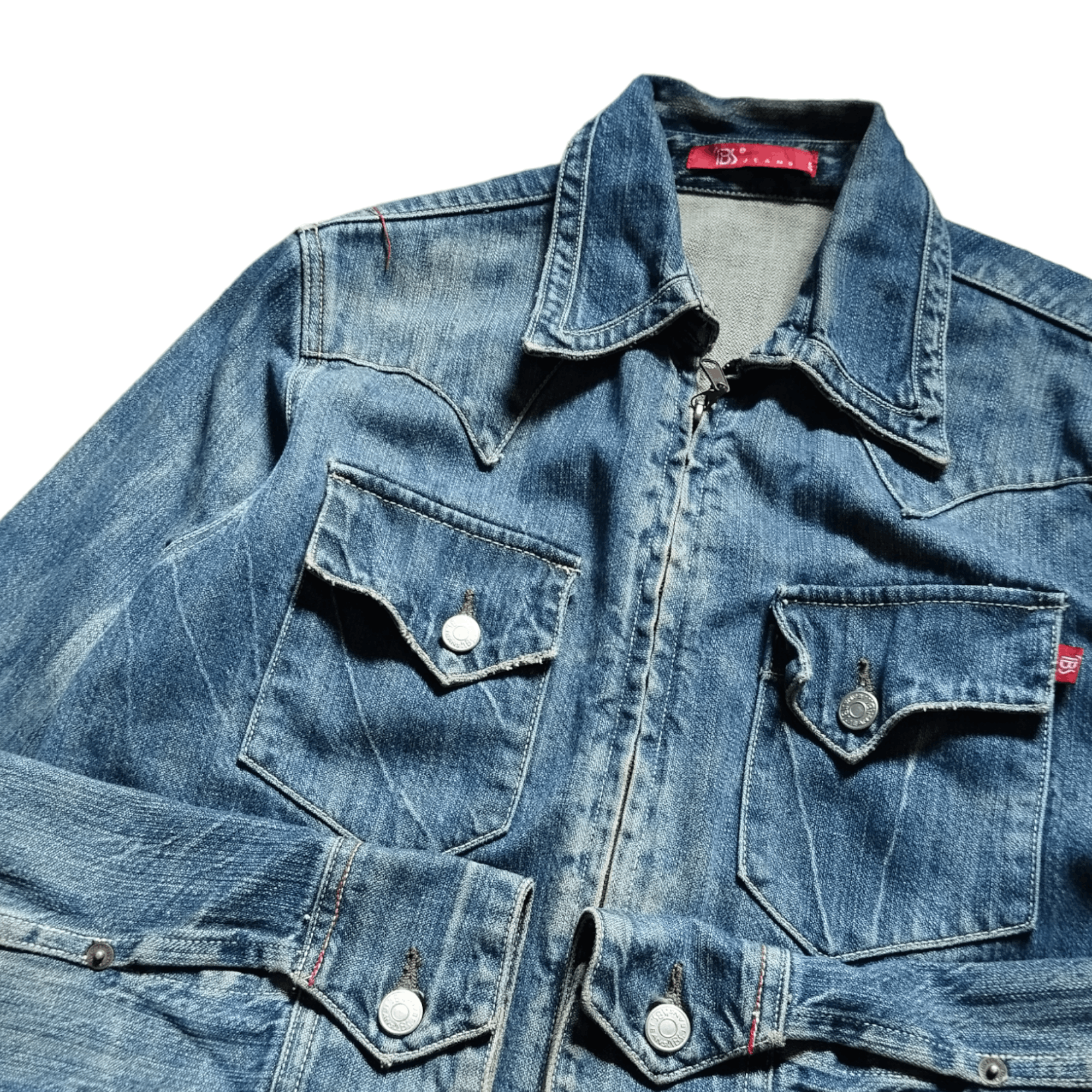 Japanese Brand Vtg Ibs denim style japan Size US L / EU 52-54 / 3 - 2 Thumbnail