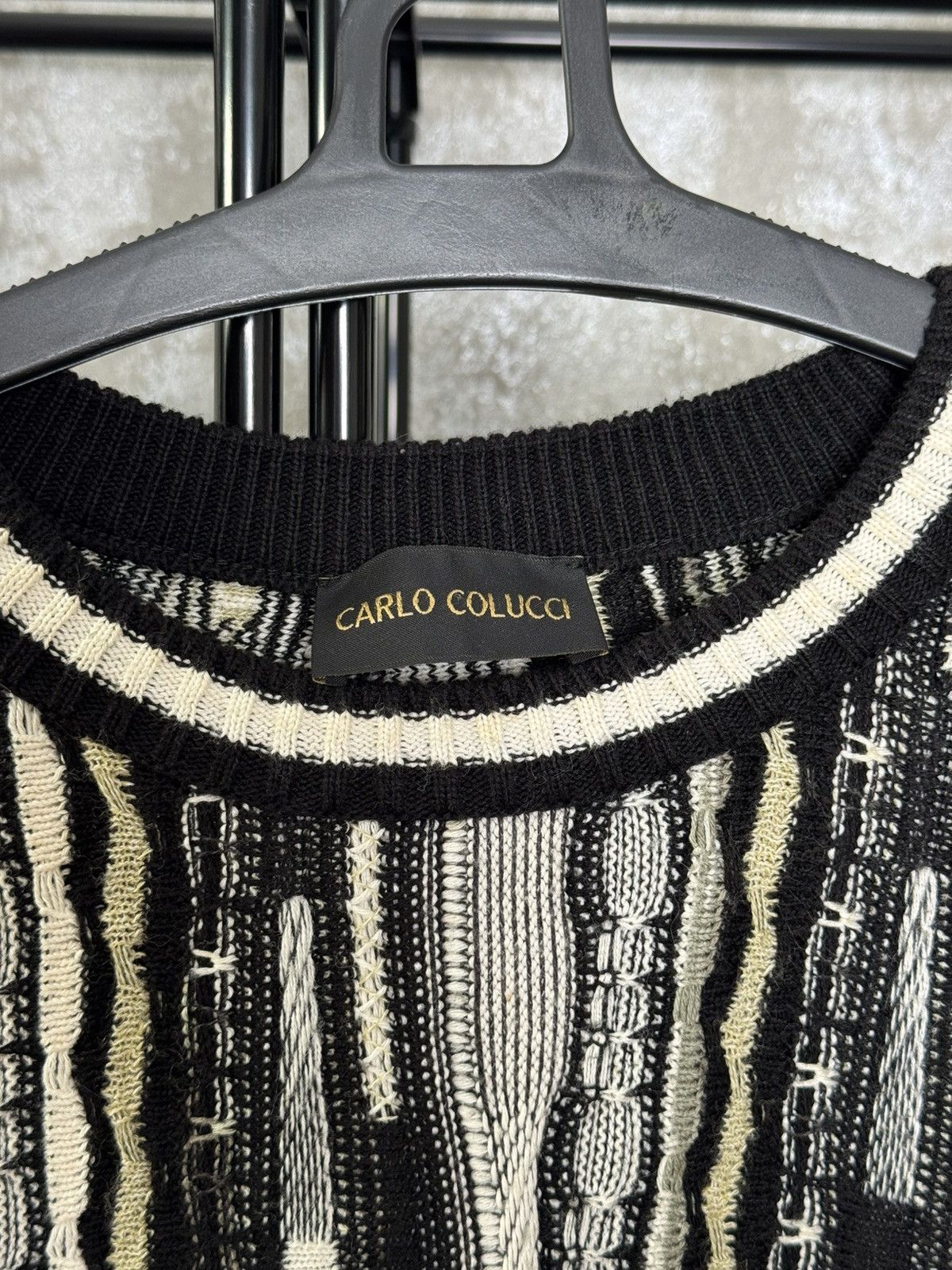 Carlo Colucci Vintage Sweater Carlo Colucci Size US L / EU 52-54 / 3 - 4 Thumbnail