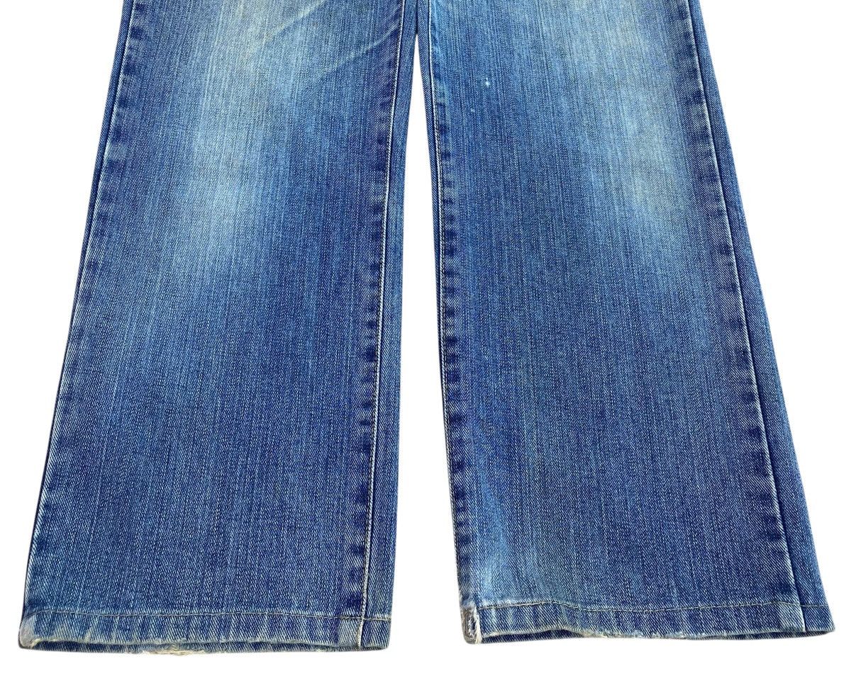 Edwin Edwin Faded Wash Whiskered Style Straight Leg Jeans Size US 31 - 5 Thumbnail