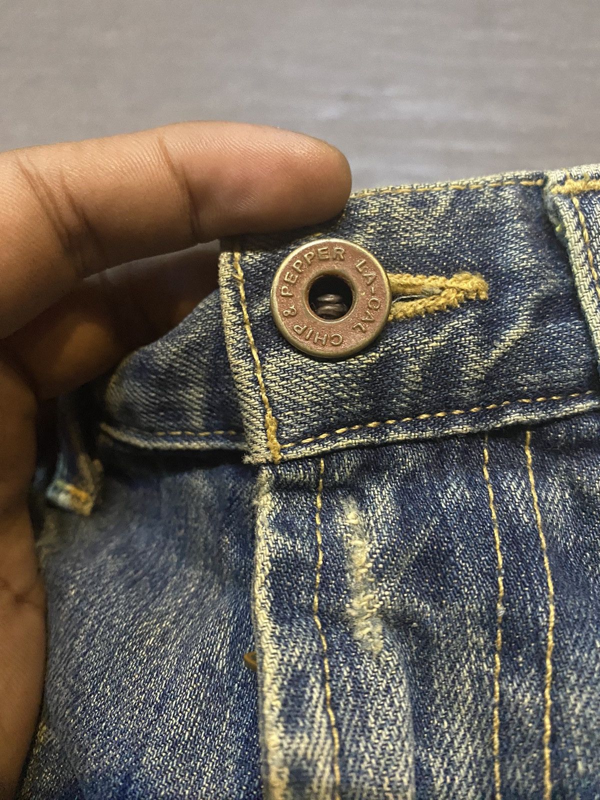 Chip & Pepper × Vintage Flare jeans distressed chip & pepper Boot cut Size US 31 - 5 Thumbnail